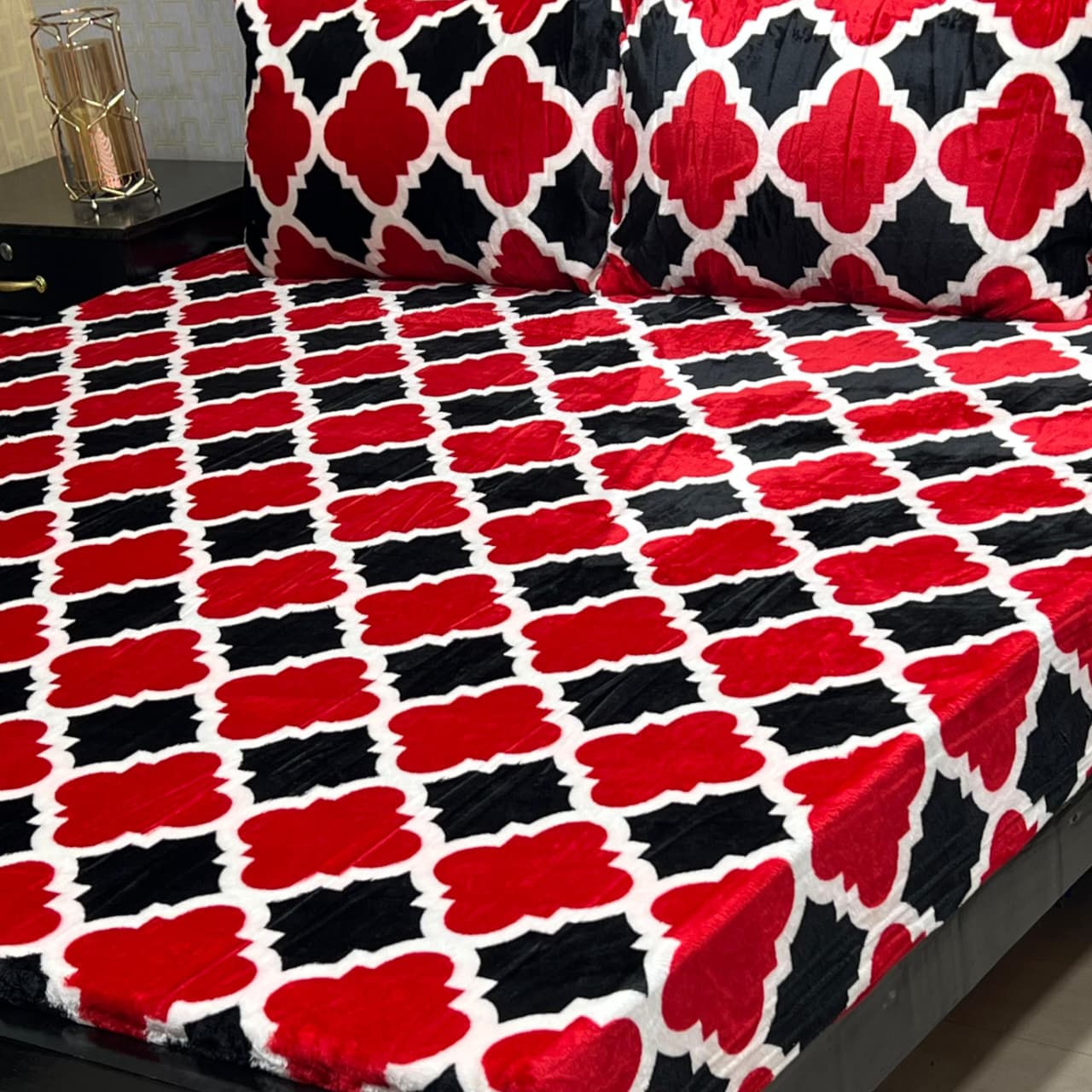 Fleece winter bedsheet 3Pcs