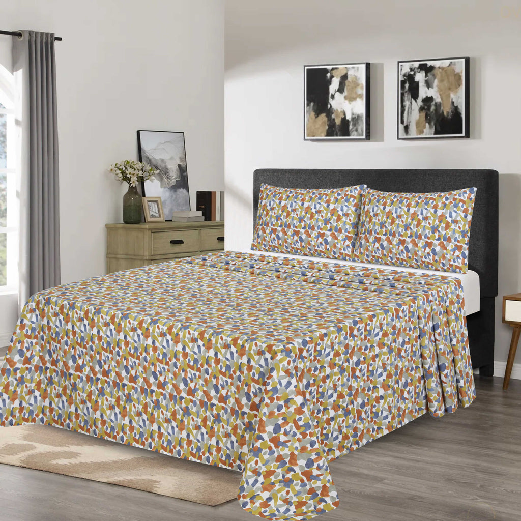 Premium Cotton bedsheet 3 Pcs