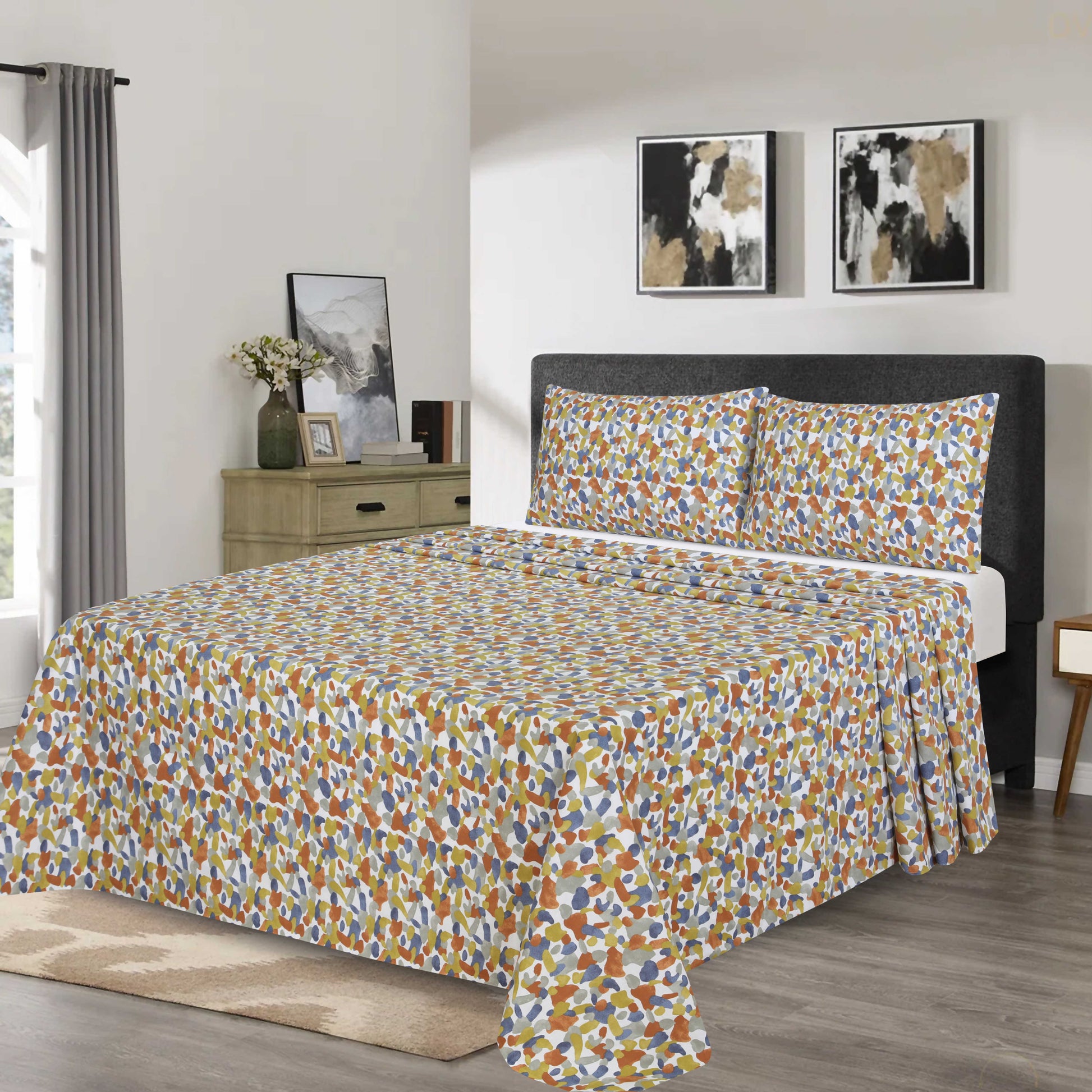 Premium Cotton bedsheet 3 Pcs