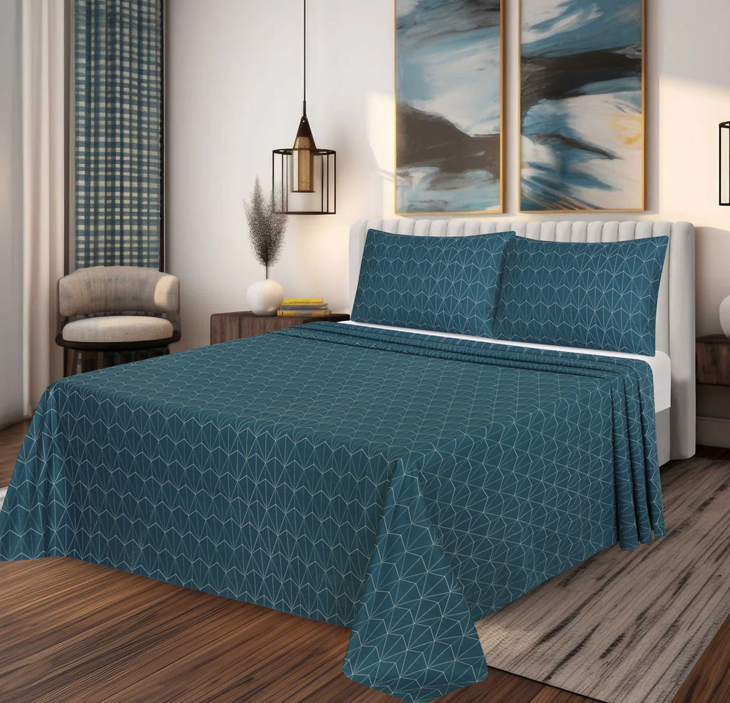 Premium Cotton bedsheet 3 Pcs