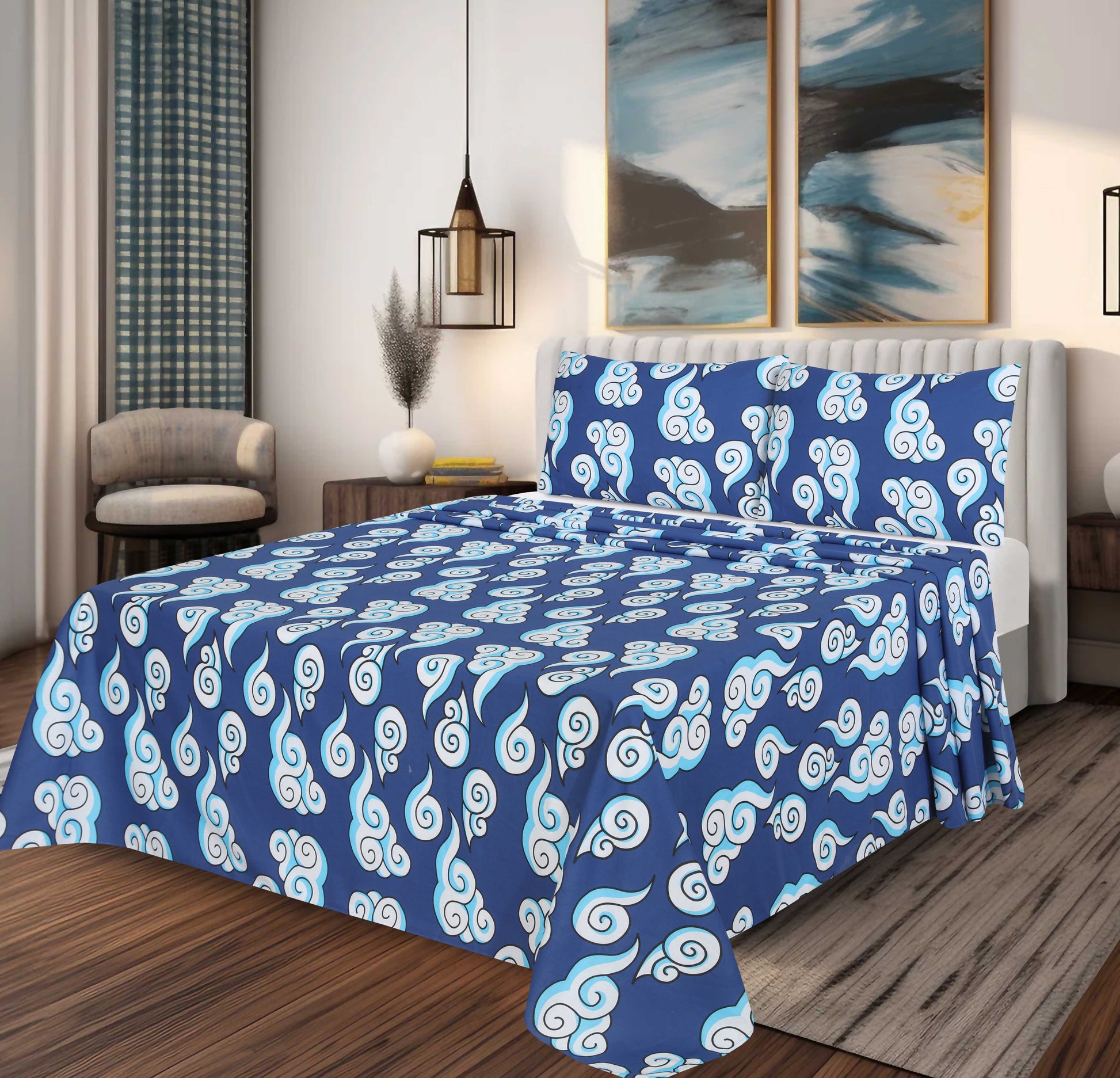 Premium Cotton bedsheet 3 Pcs