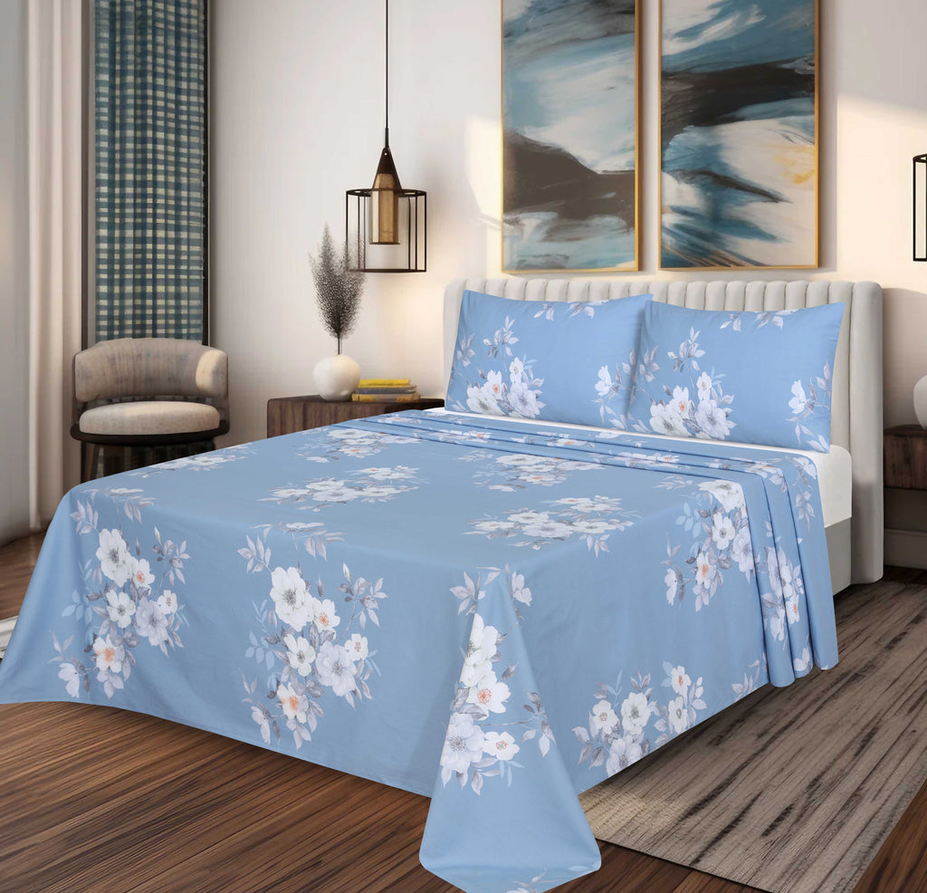 Premium Cotton bedsheet 3 Pcs