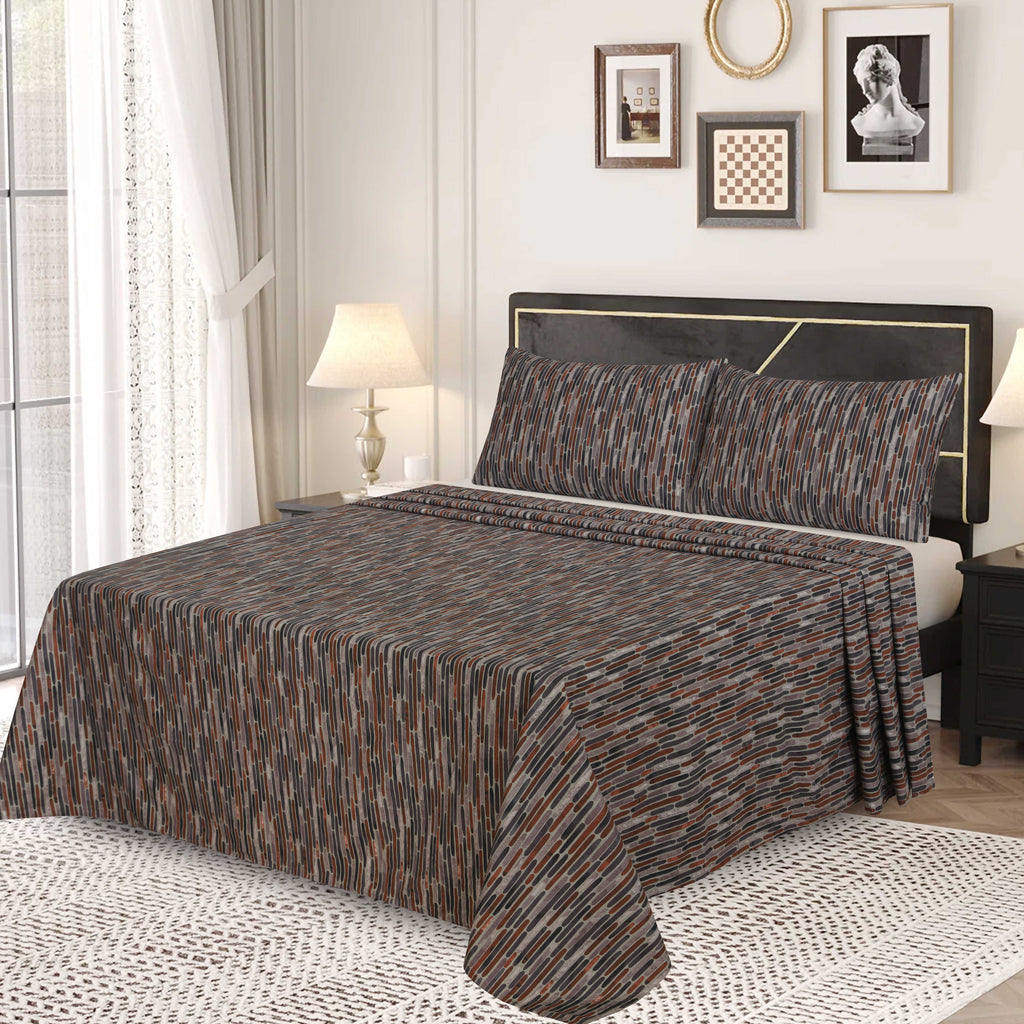 Premium Cotton bedsheet 3 Pcs