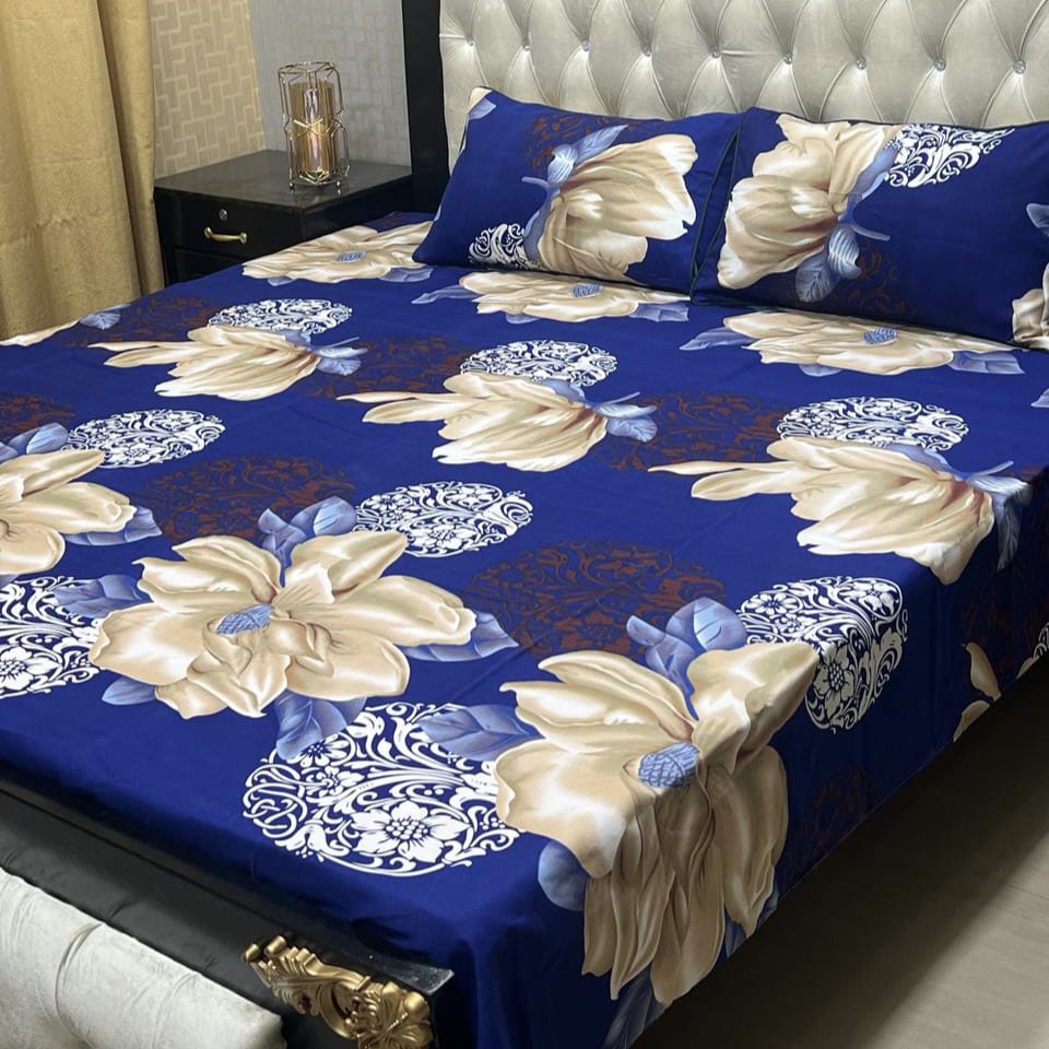 Crystal Bedsheet 3 Pcs