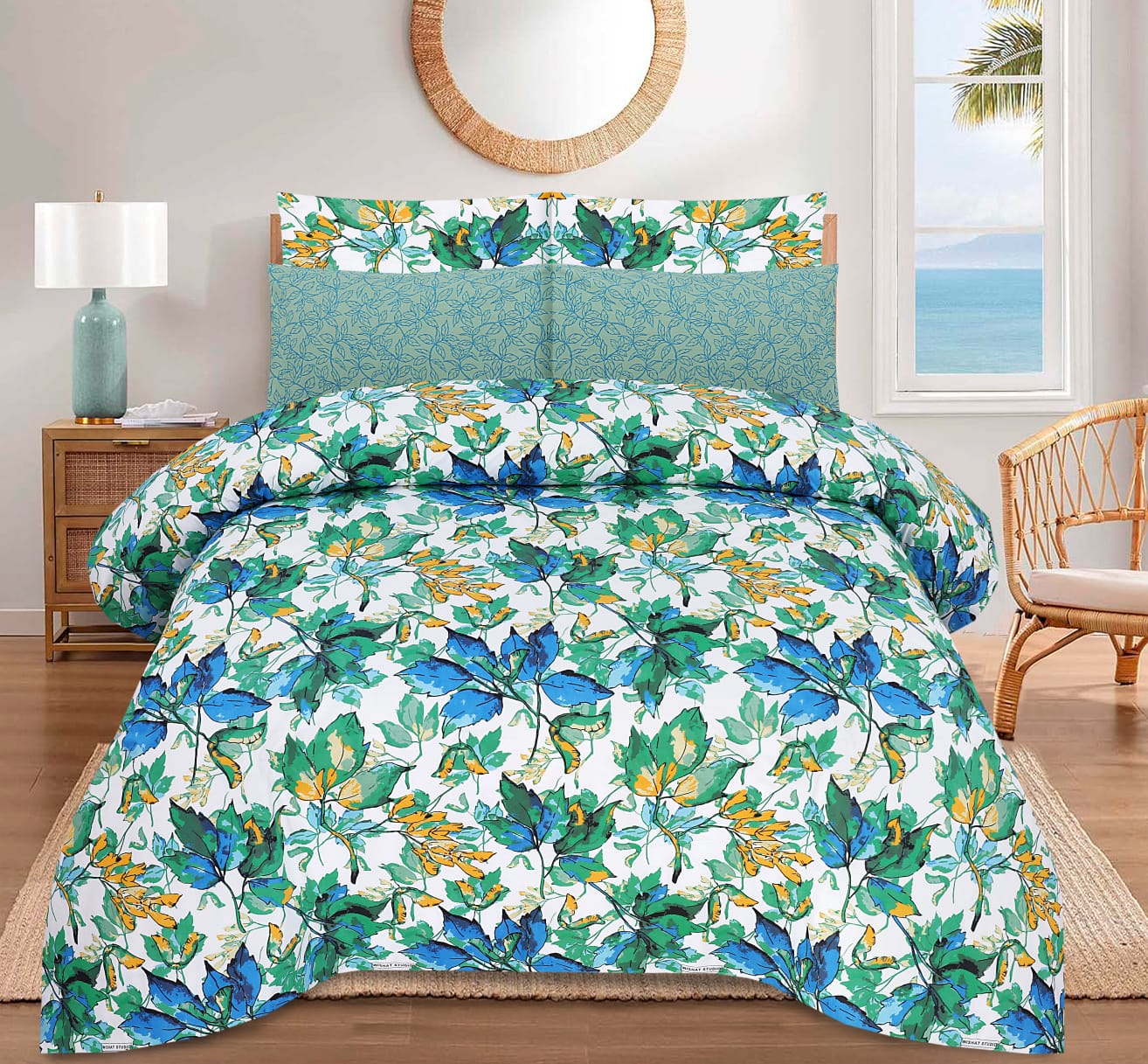 Premium Cotton bedsheet 3 Pcs