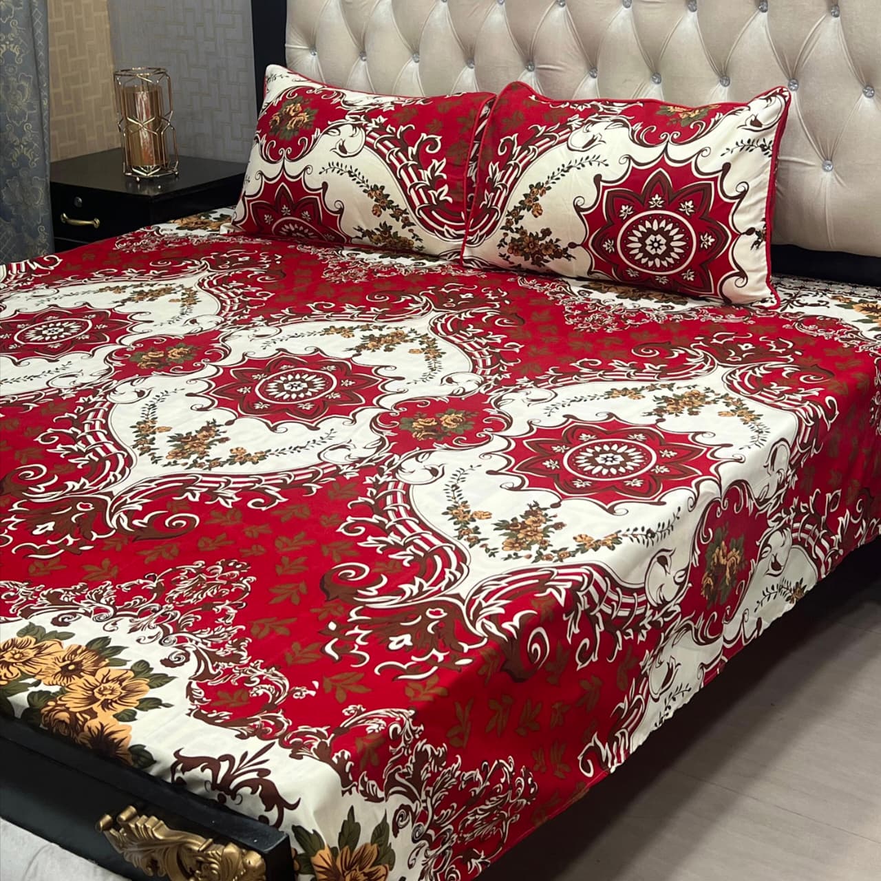Crystal Bedsheet 3 Pcs