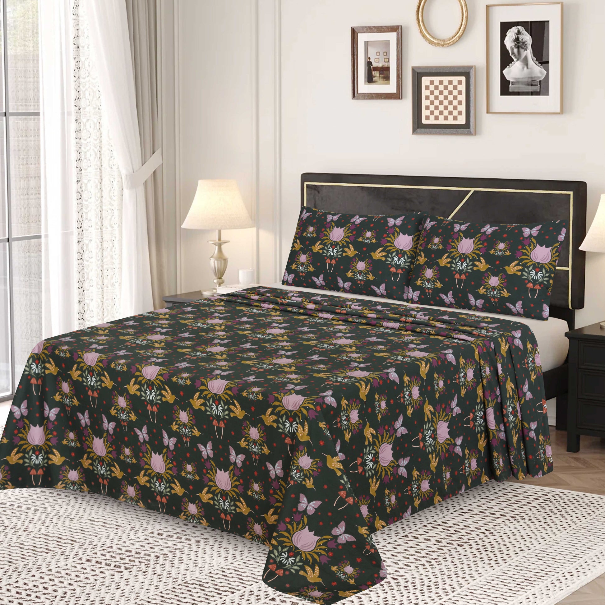 Premium Cotton bedsheet 3 Pcs