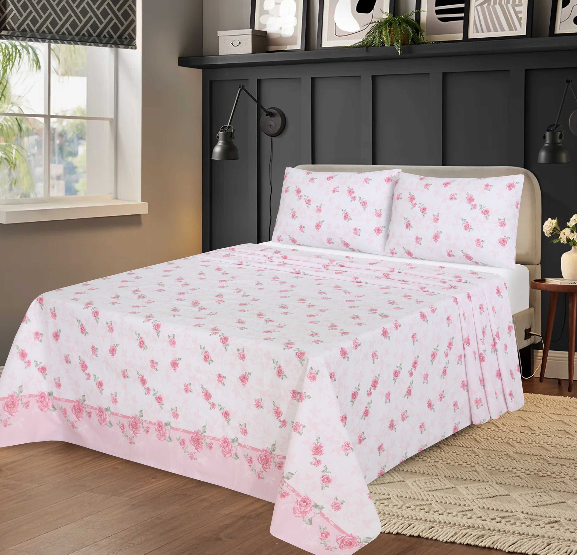 Premium Cotton bedsheet 3 Pcs