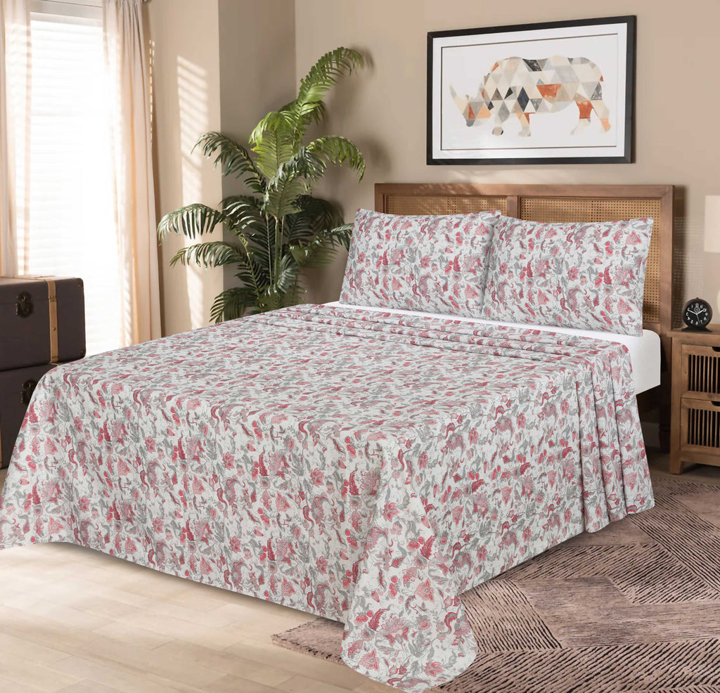 Premium Cotton bedsheet 3 Pcs