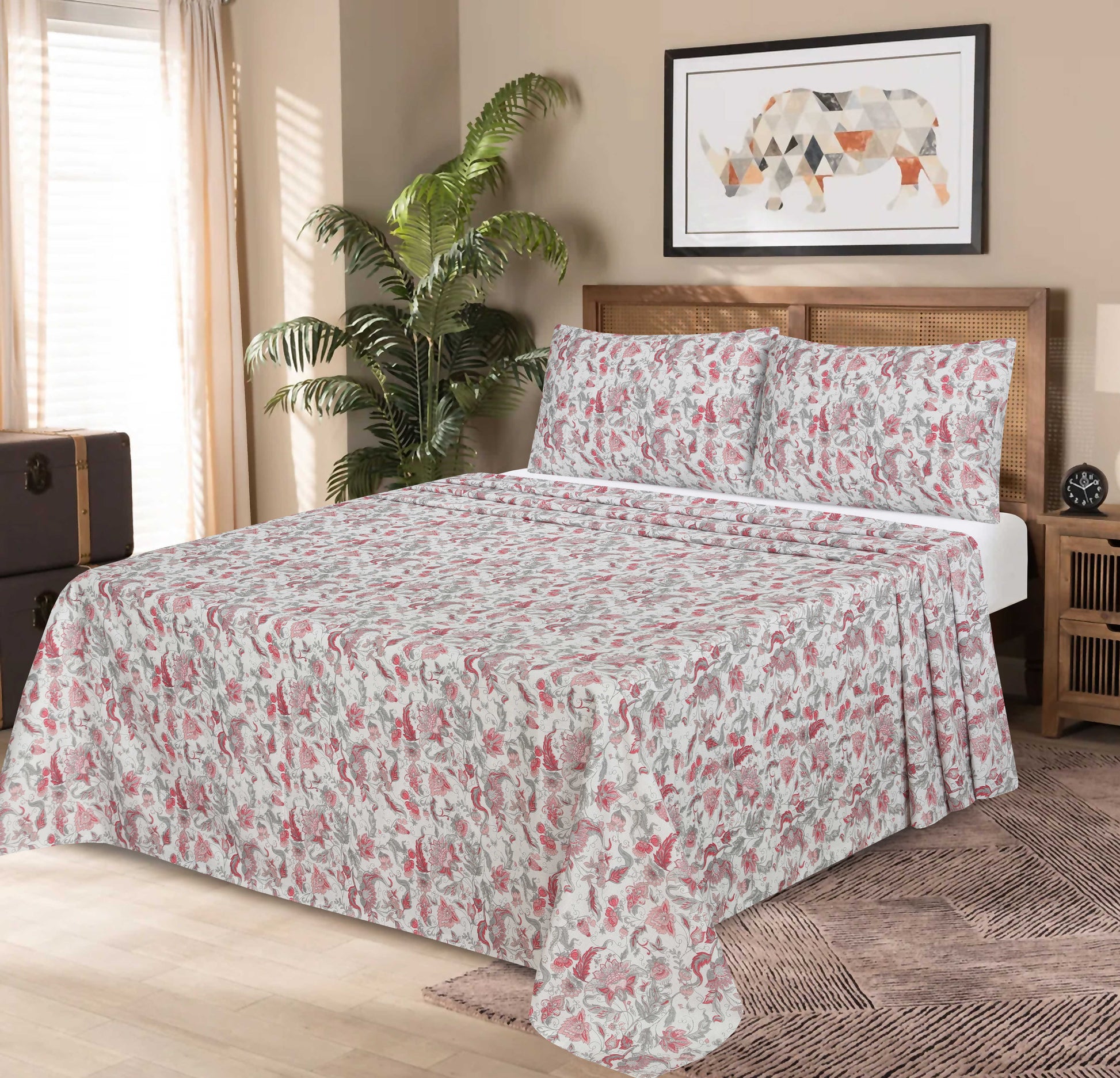 Premium Cotton bedsheet 3 Pcs