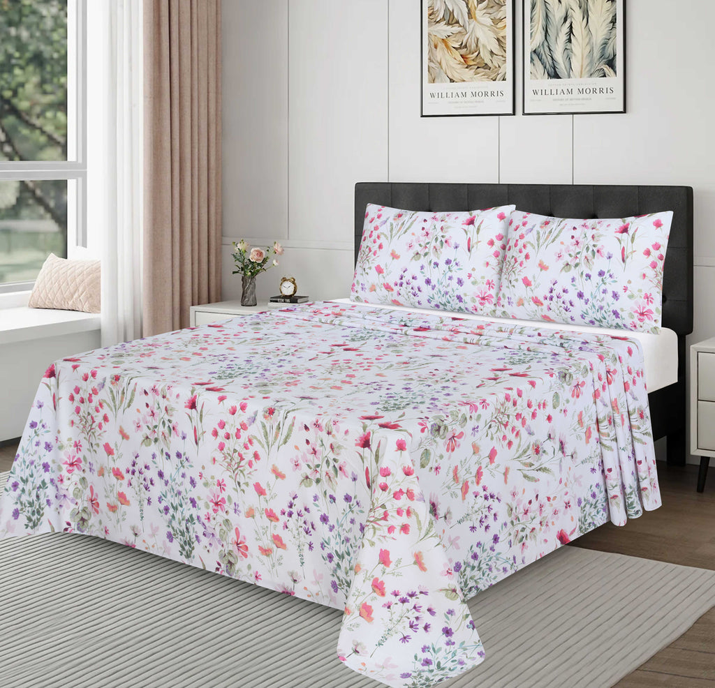Premium Cotton bedsheet 3 Pcs