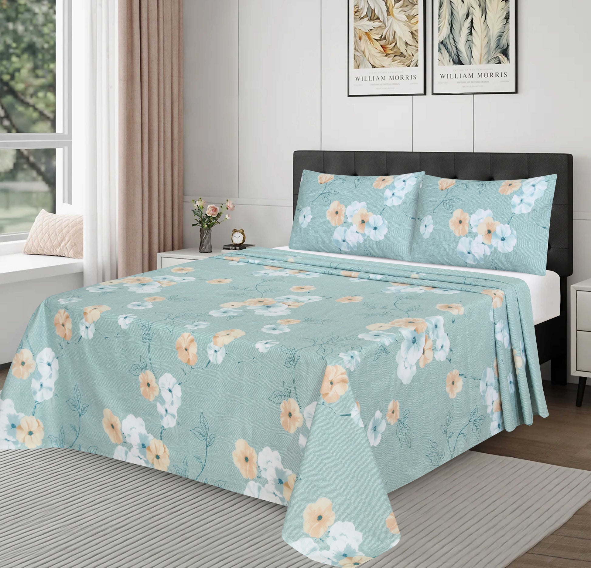 Premium Cotton bedsheet 3 Pcs