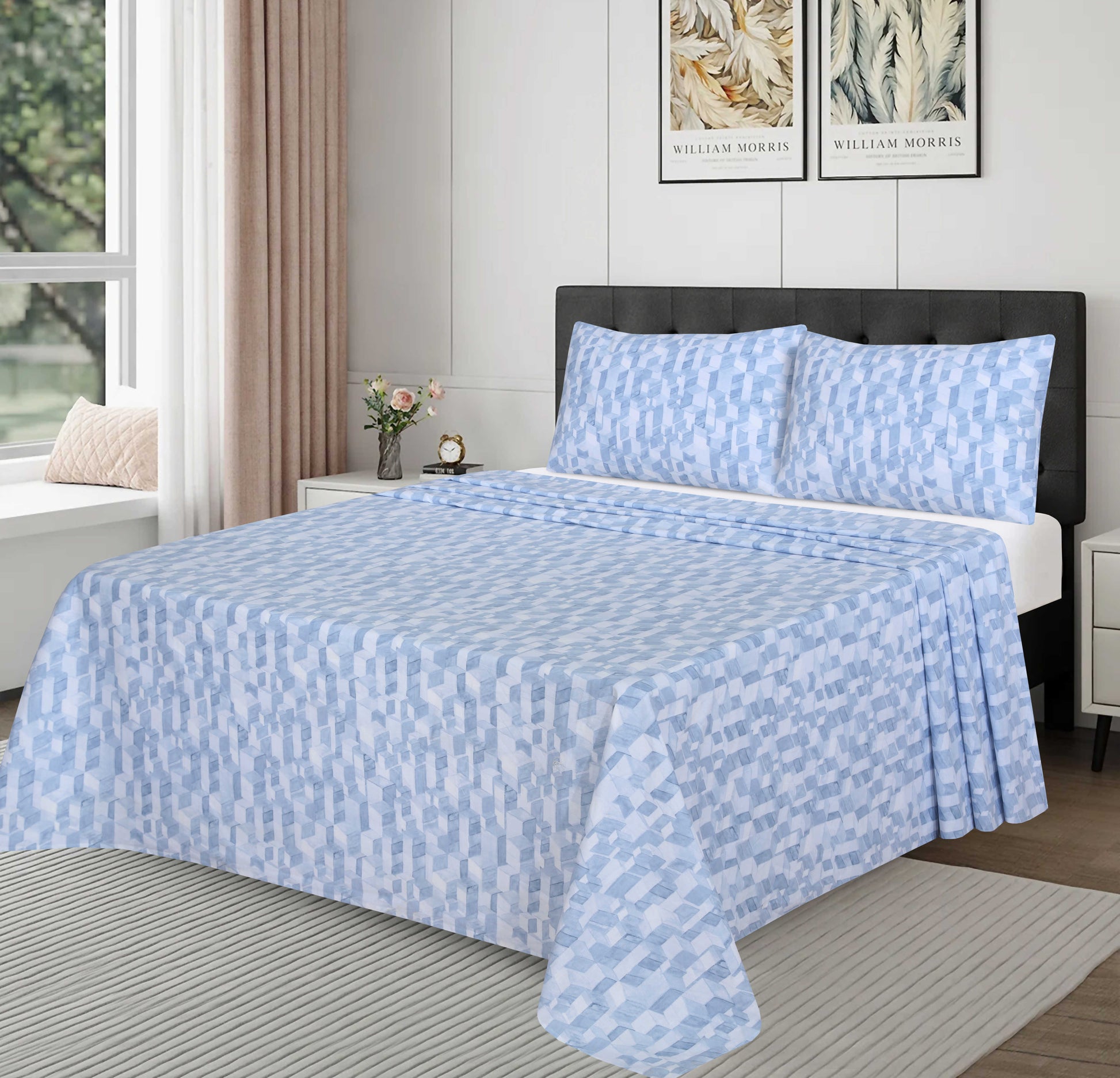 Premium Cotton bedsheet 3 Pcs