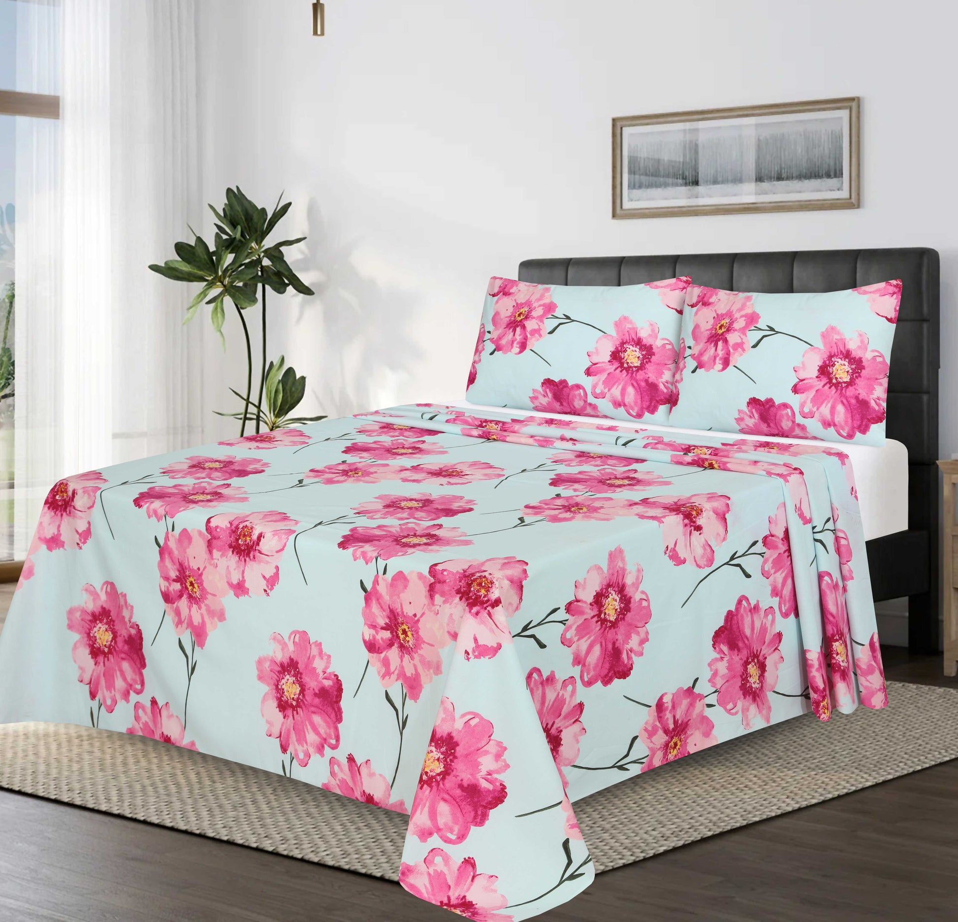 Premium Cotton bedsheet 3 Pcs