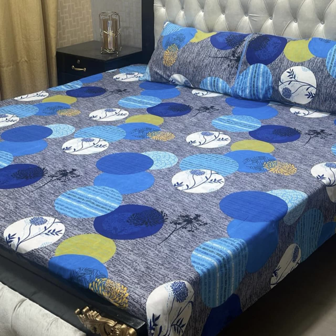 Crystal Bedsheet 3 Pcs