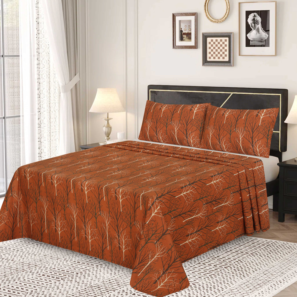 Premium Cotton bedsheet 3 Pcs