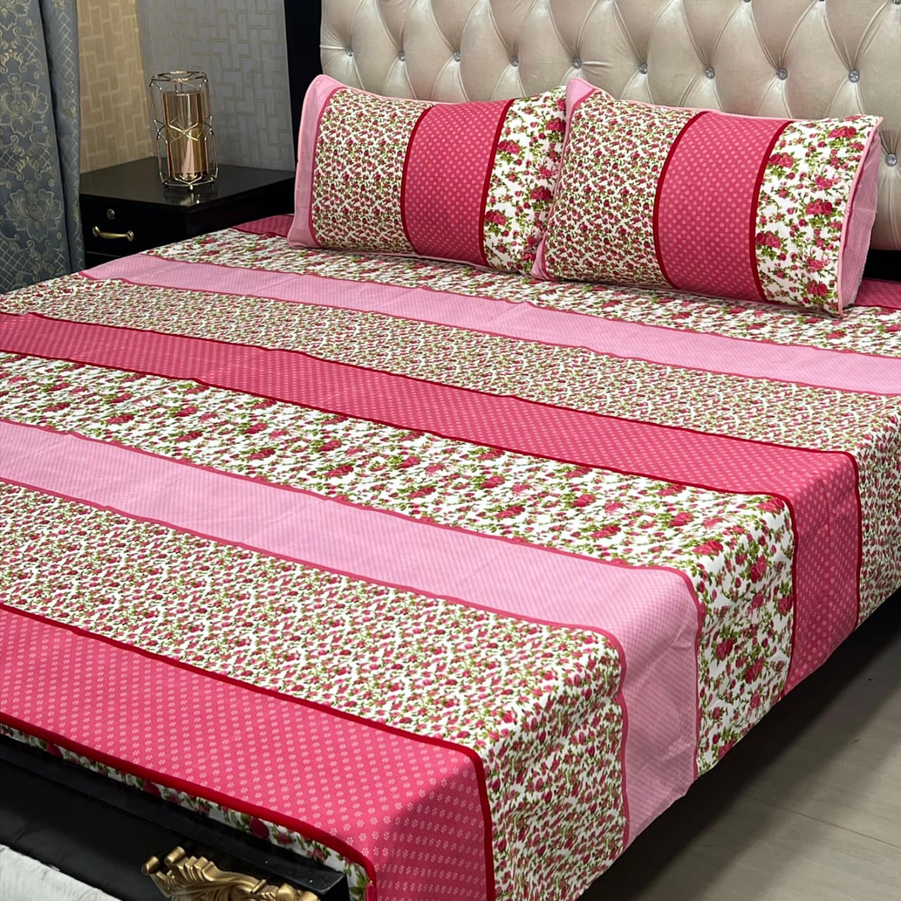 Crystal Bedsheet 3 Pcs