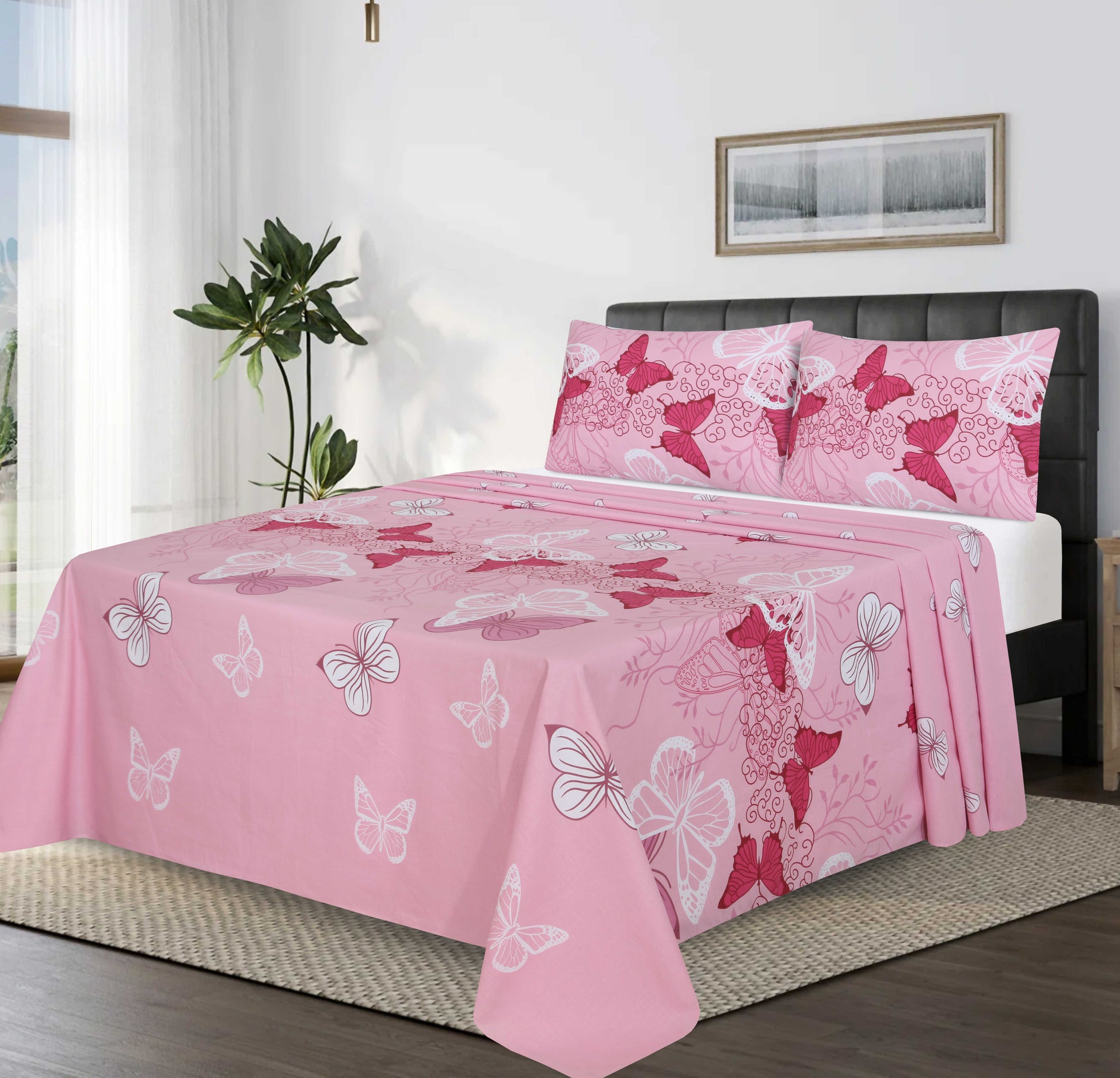 Premium Cotton bedsheet 3 Pcs