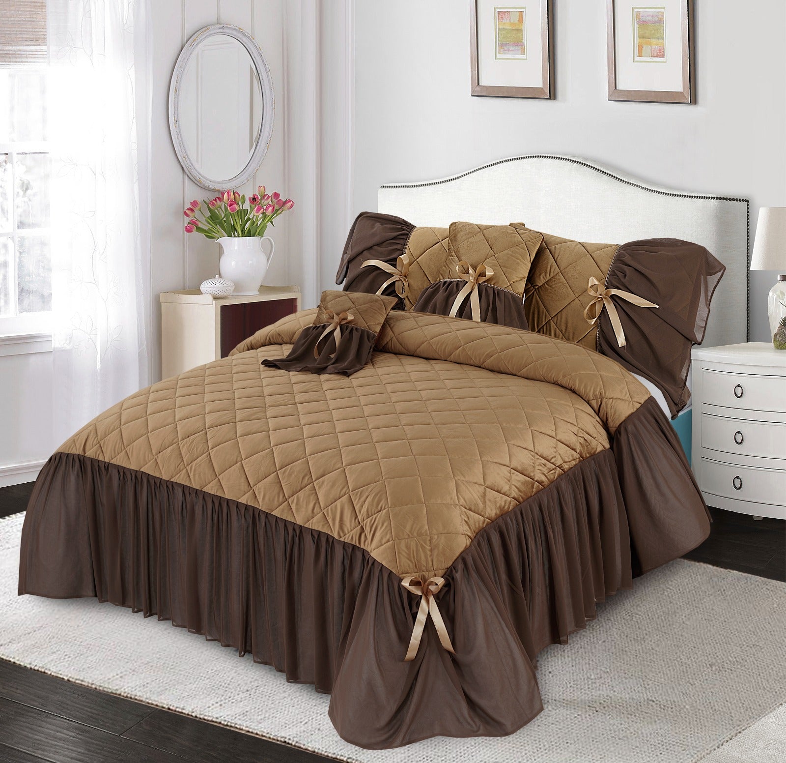 TOFFEE TOUCH BEDSPREAD