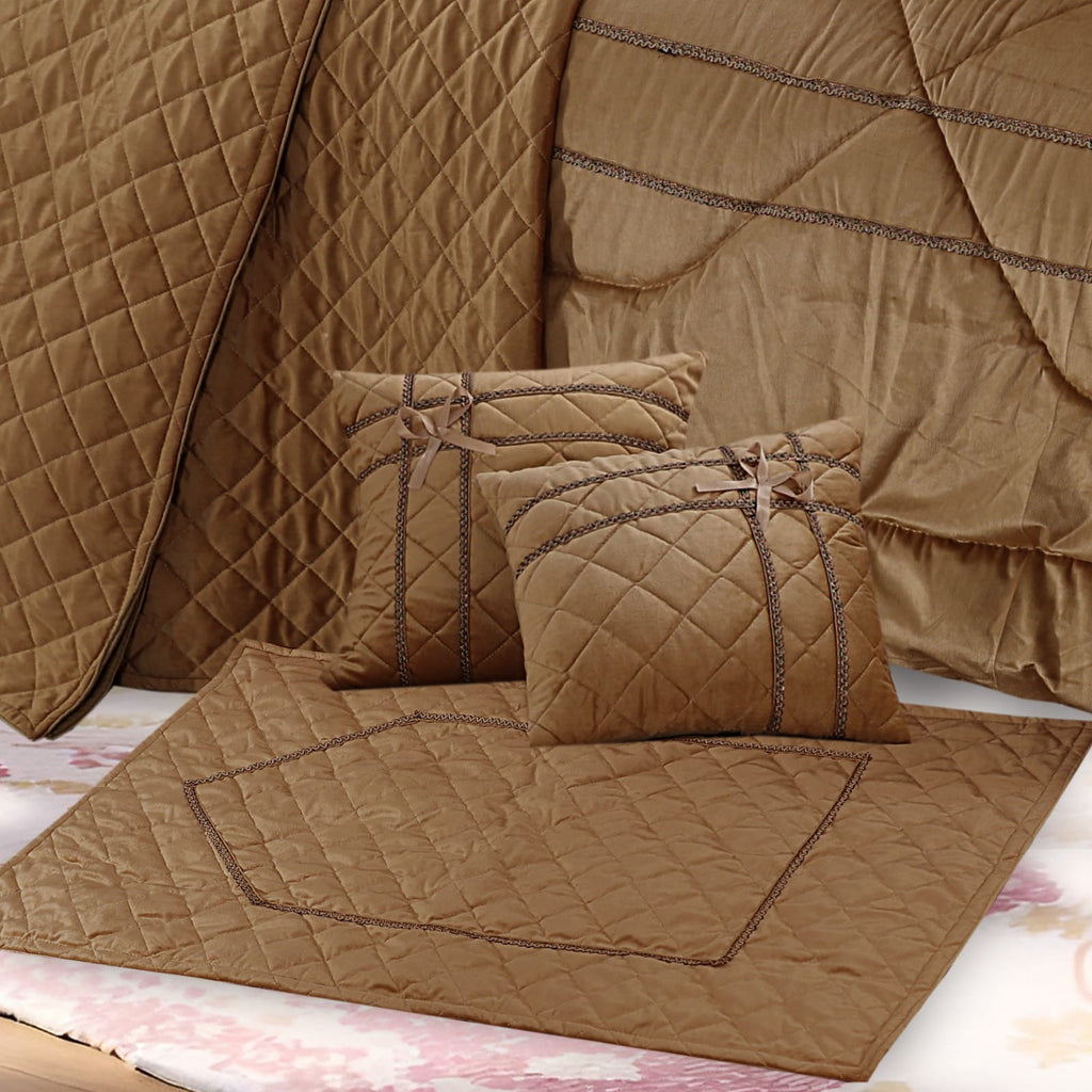 Velvet 14 Pcs Razai Set