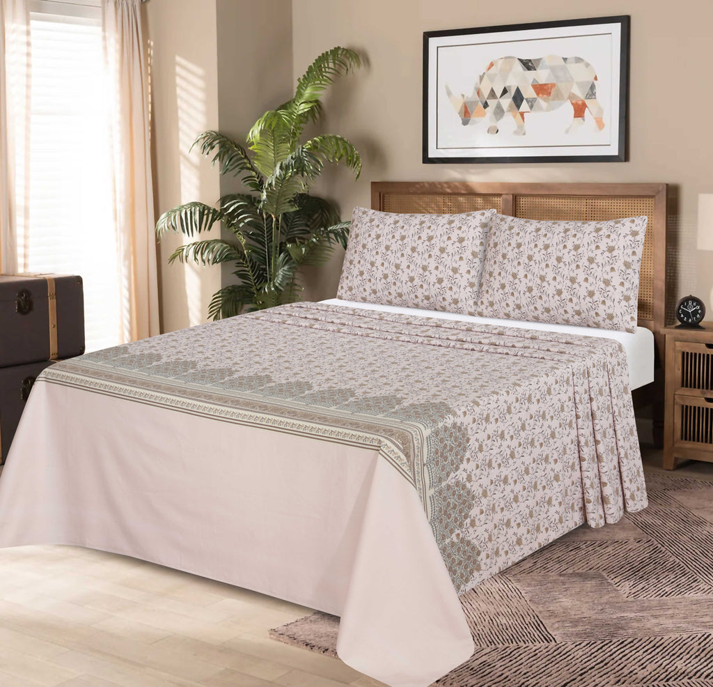 Premium Cotton bedsheet 3 Pcs