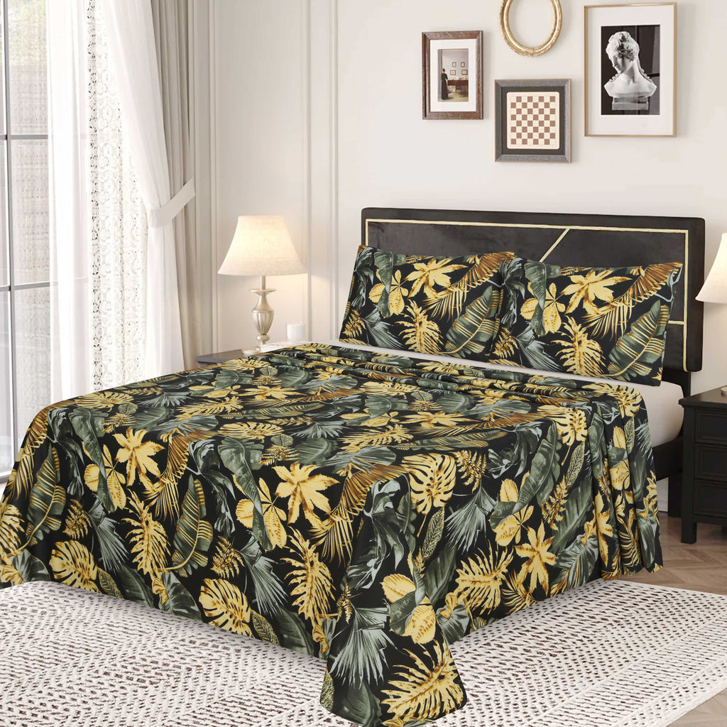 Premium Cotton bedsheet 3 Pcs