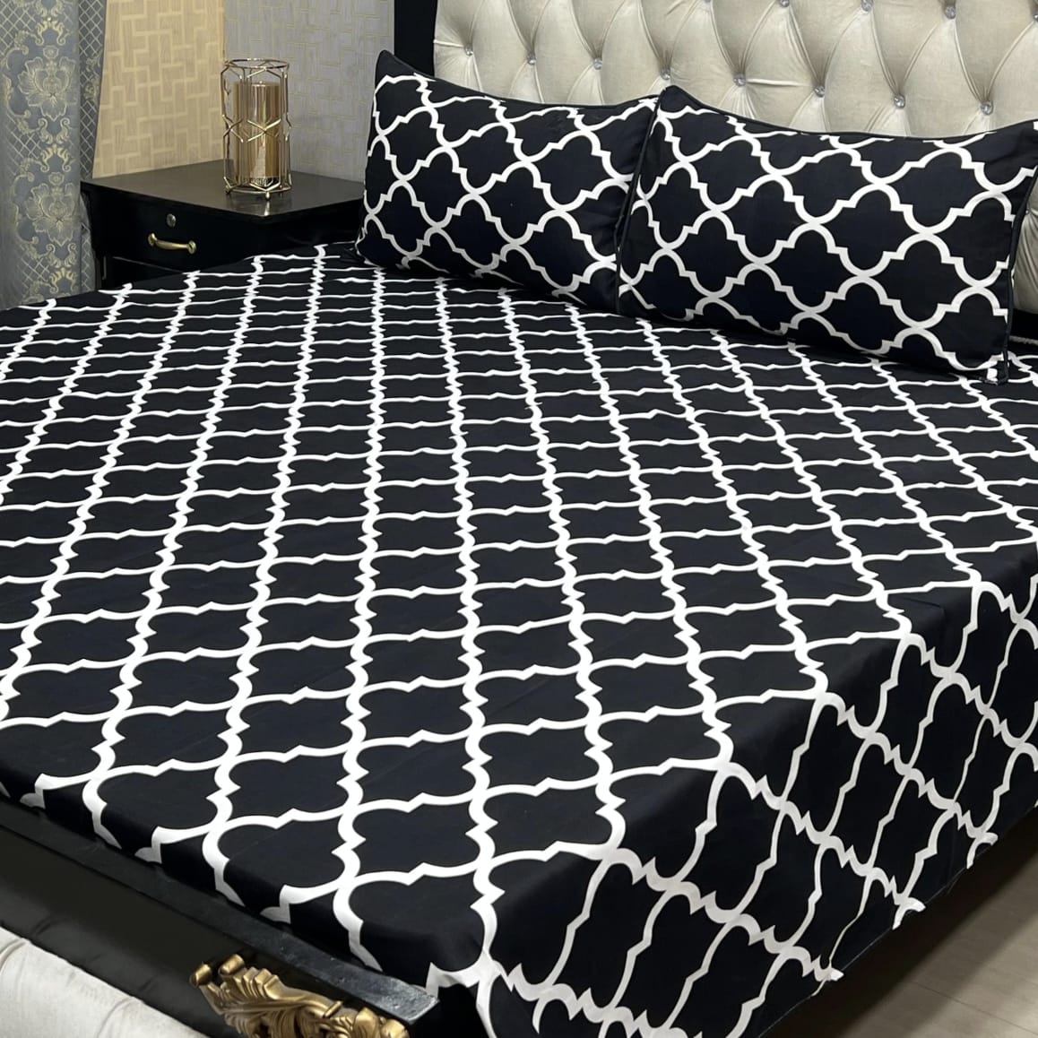 Crystal Bedsheet 3 Pcs