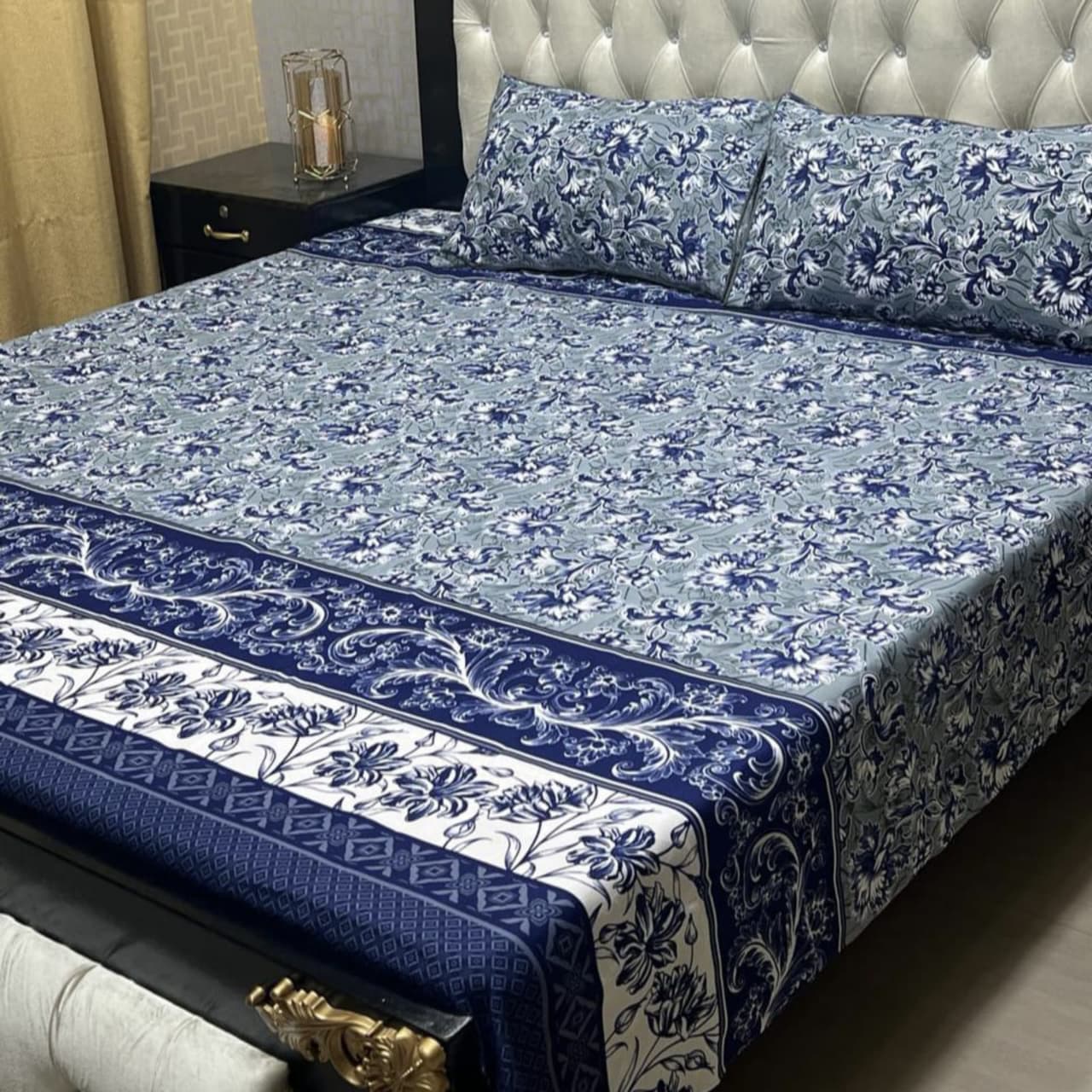 Crystal Bedsheet 3 Pcs