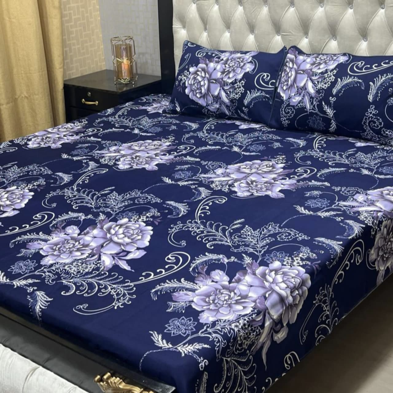 Crystal Bedsheet 3 Pcs