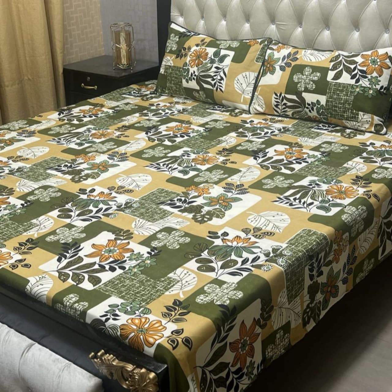 Crystal Bedsheet 3 Pcs