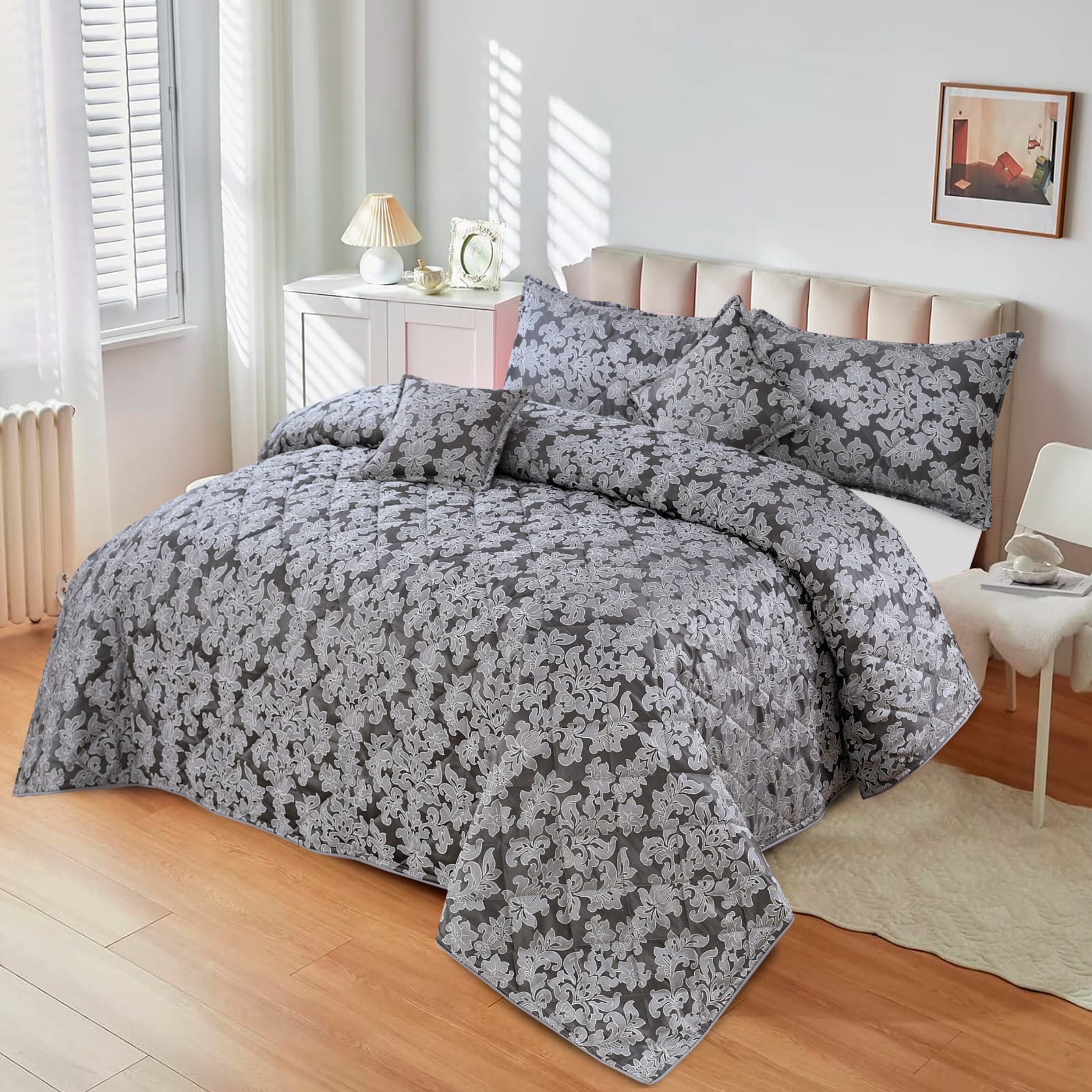 Quilted Bedspread  5 pcs