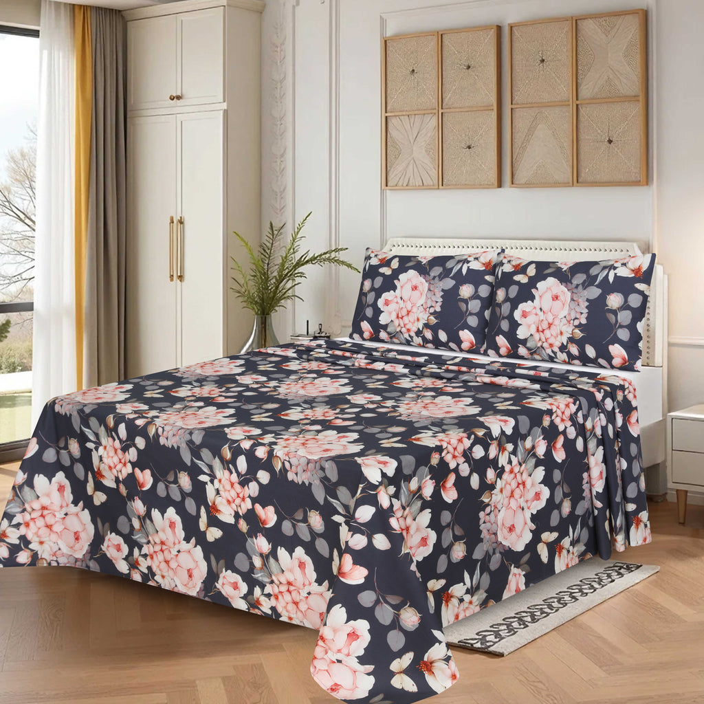 Premium Cotton bedsheet 3 Pcs