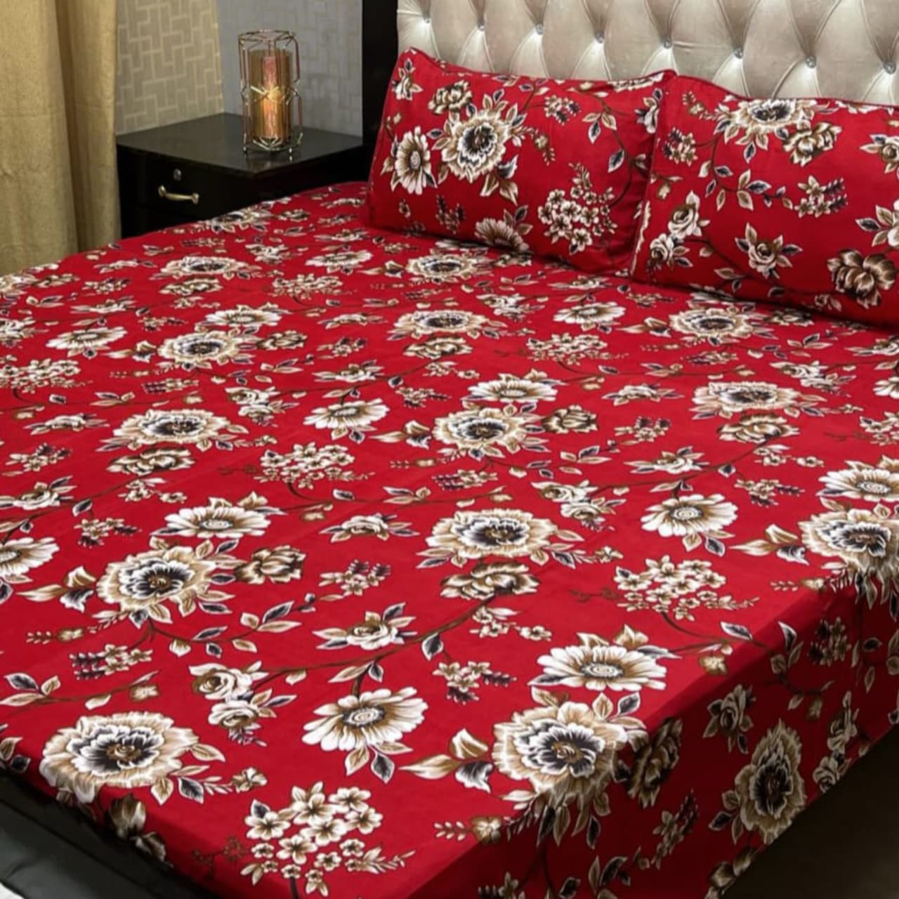Crystal Bedsheet 3 Pcs