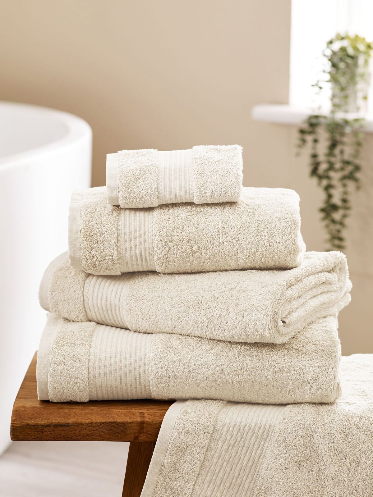 BEIGE COTTON TOWEL