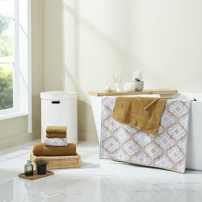 GOLDEN BROWN COTTON TOWEL