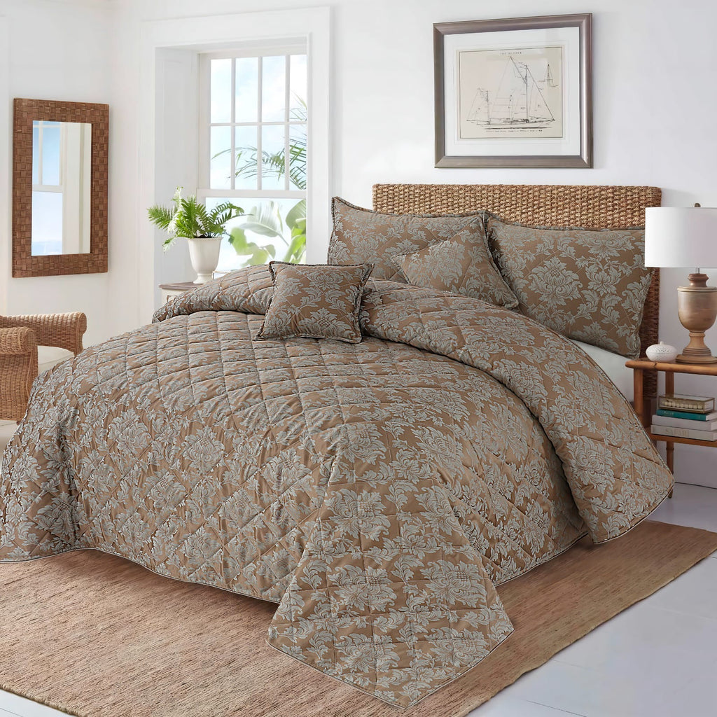 Quilted Bedspread  5 pcs