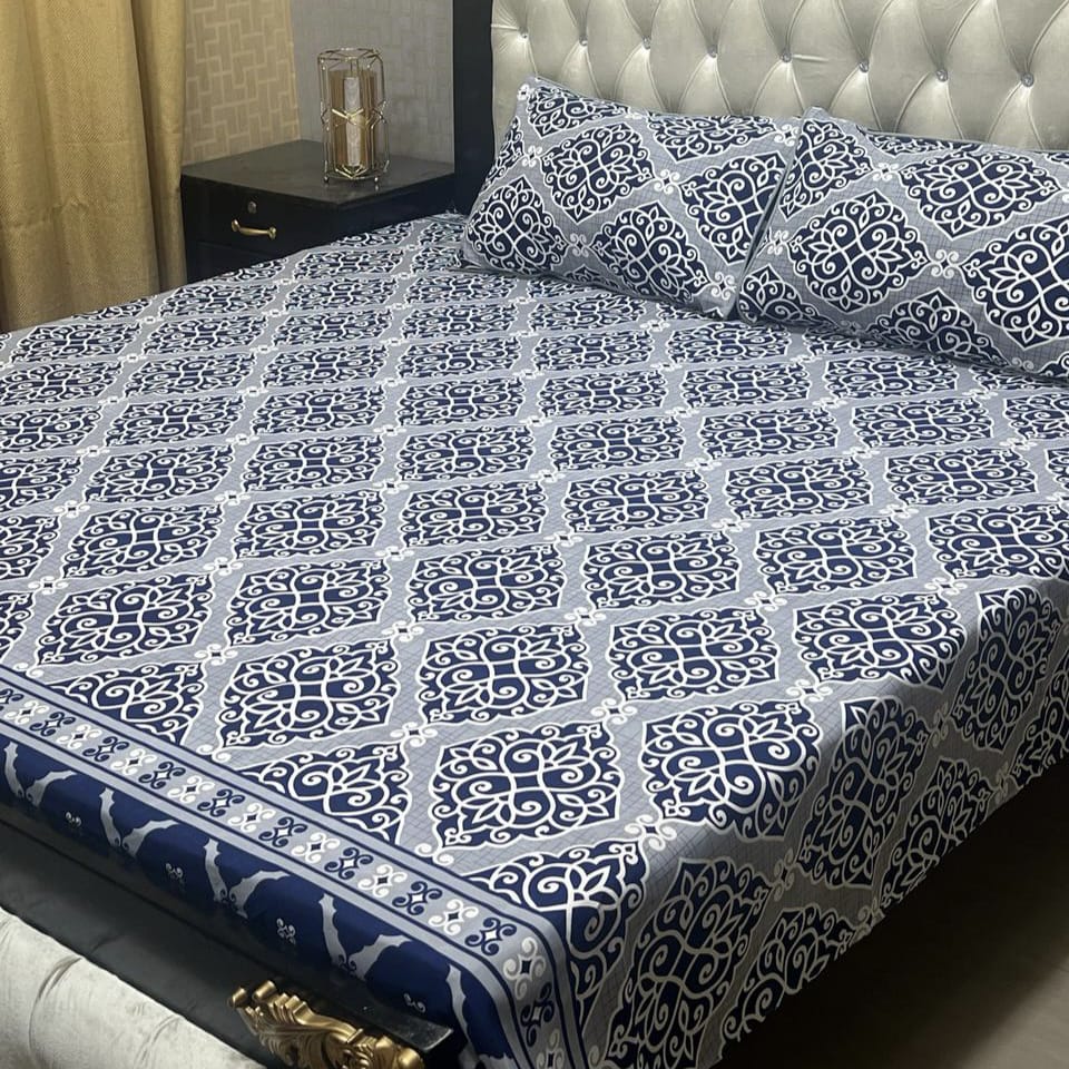 Crystal Bedsheet 3 Pcs