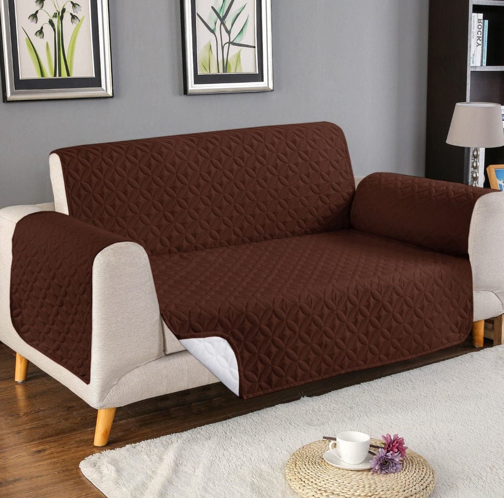 Brown ultrasonic sofa cover