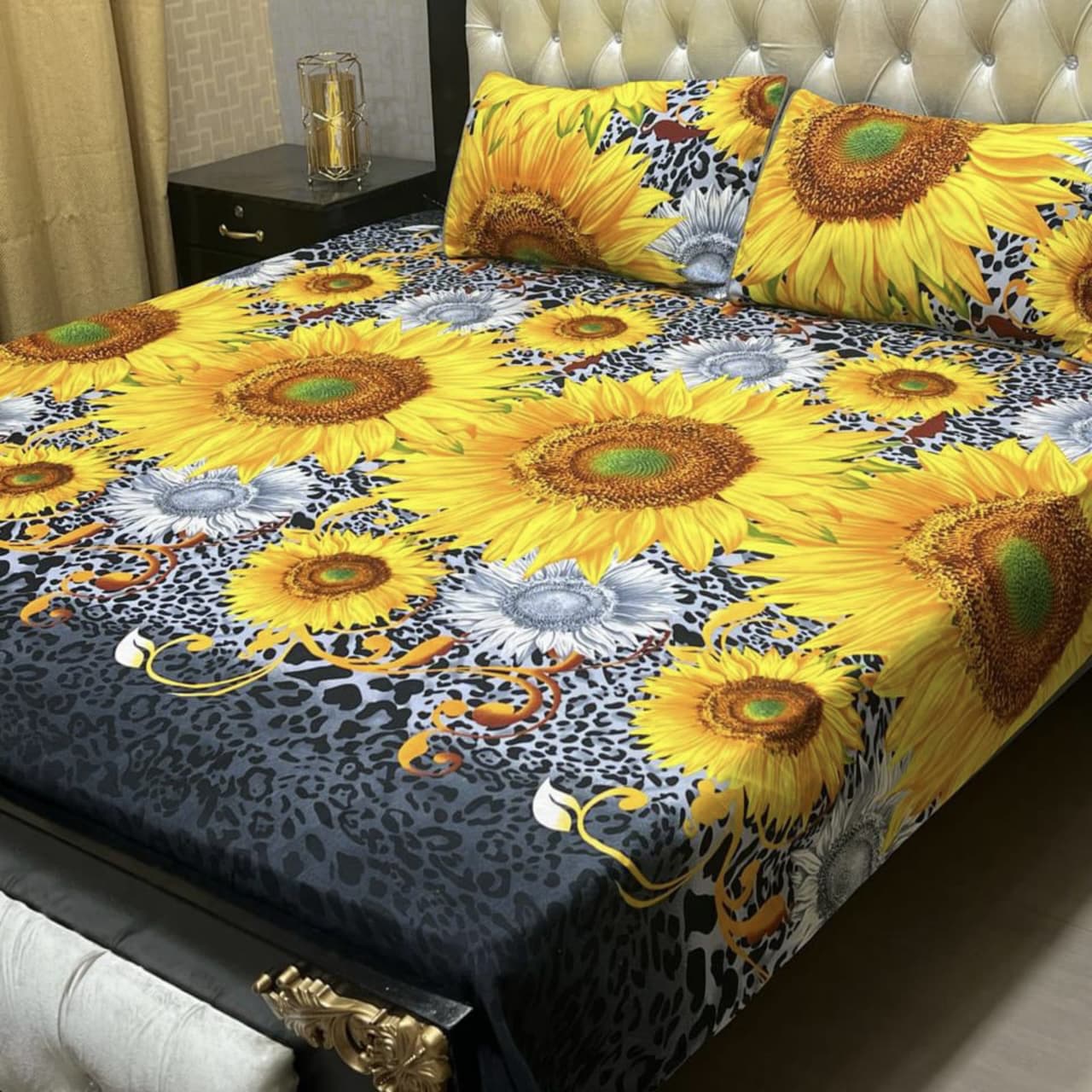 Crystal Bedsheet 3 Pcs