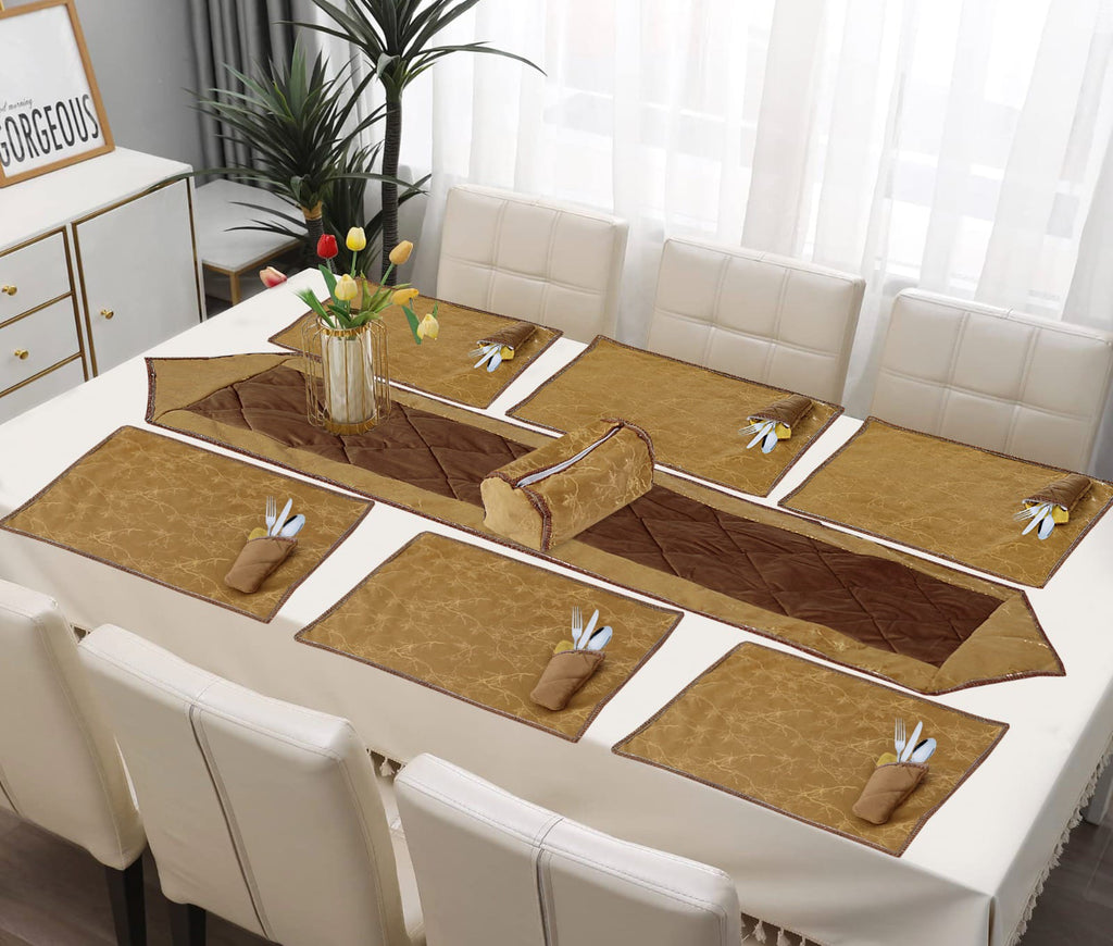 LIGHT BROWN TABLE MATS