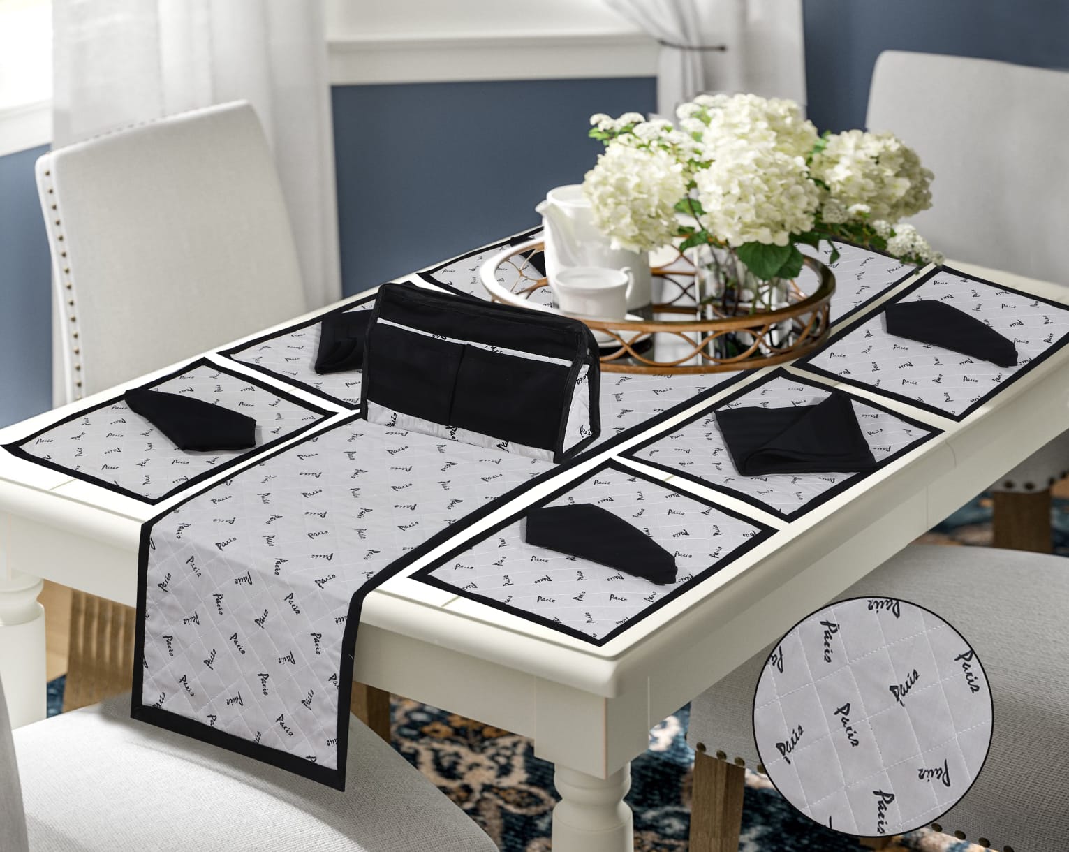 STYLISH TABLE RUNNER SET 14 Pcs