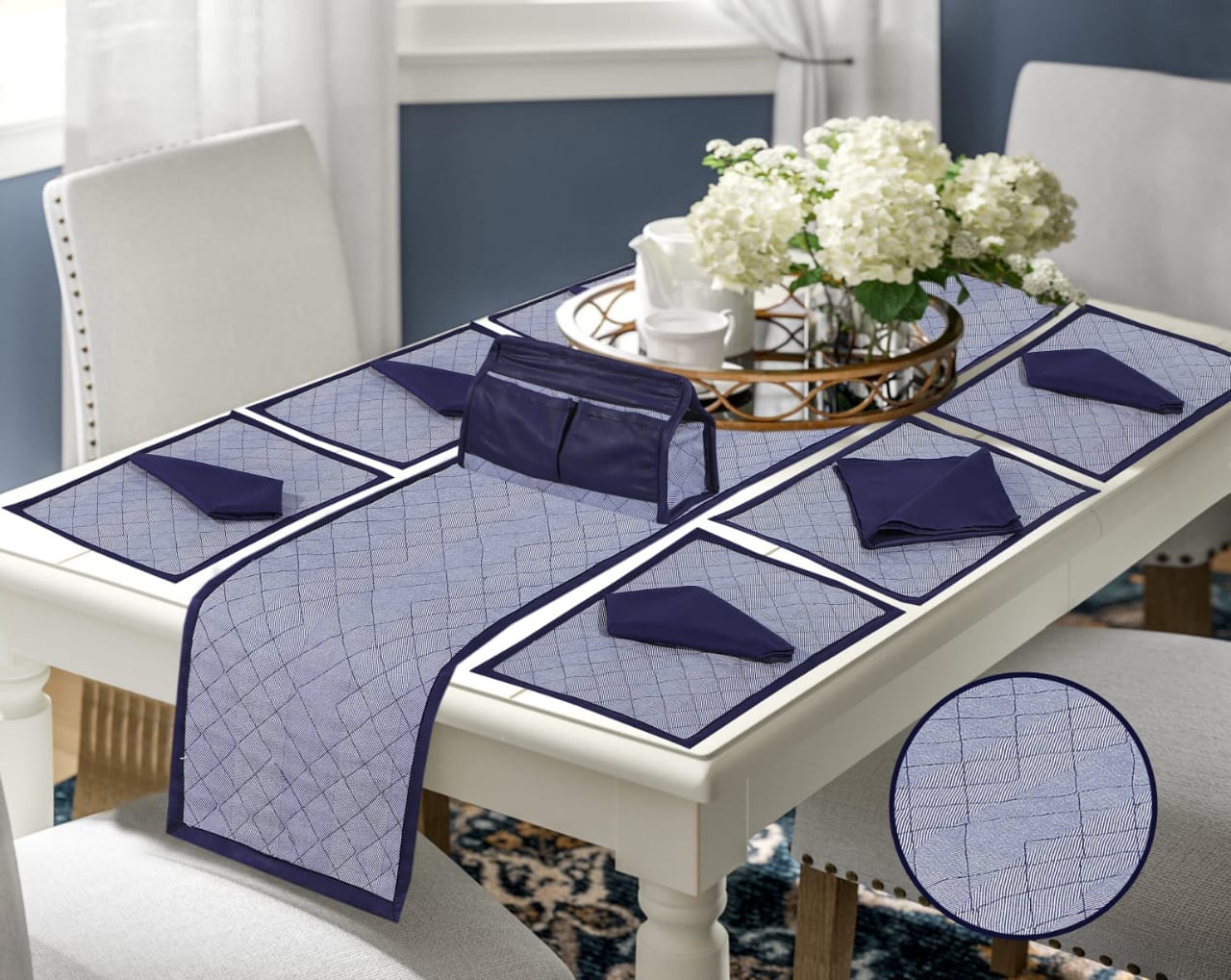 STYLISH TABLE RUNNER SET 14 Pcs