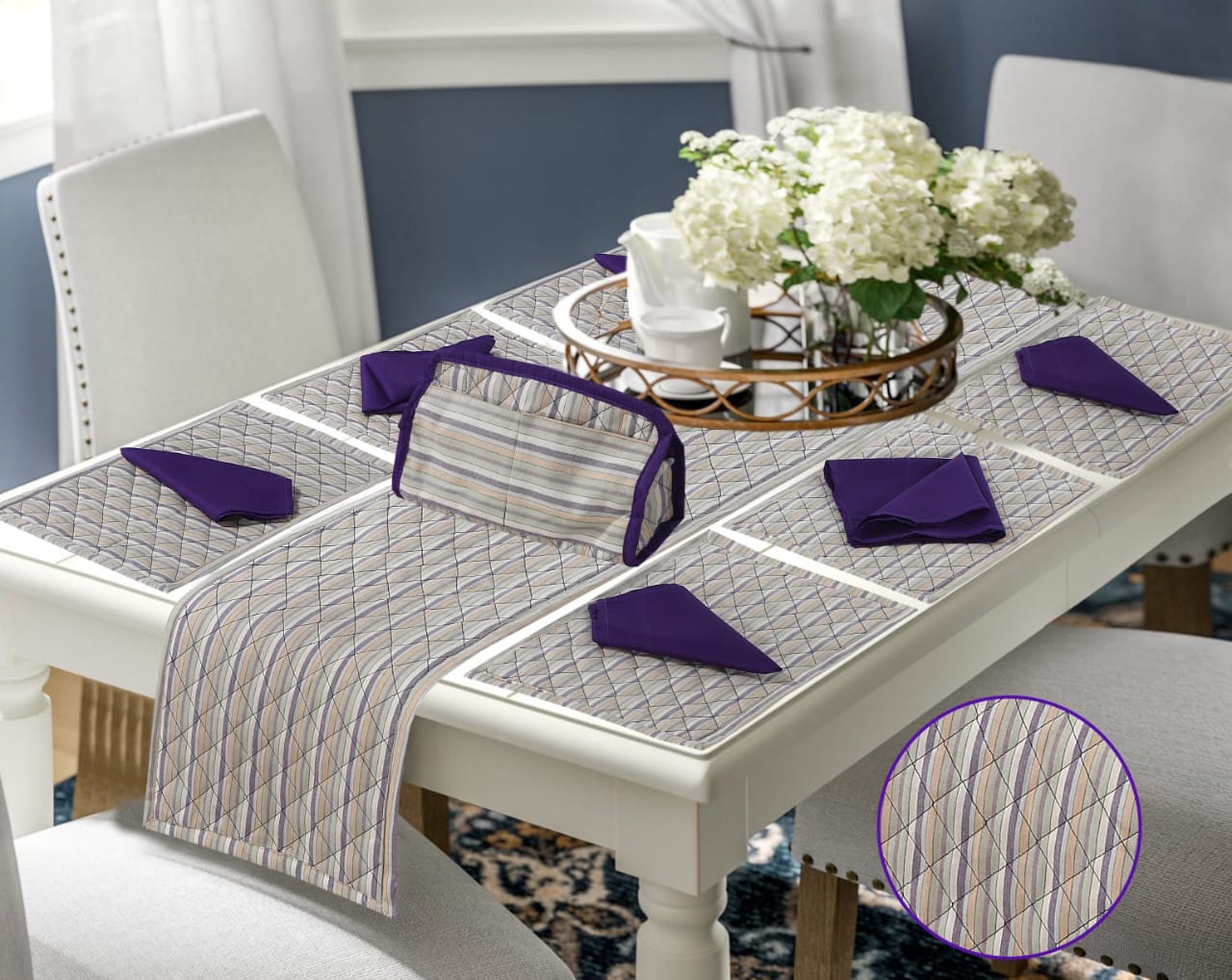 STYLISH TABLE RUNNER SET 14 Pcs