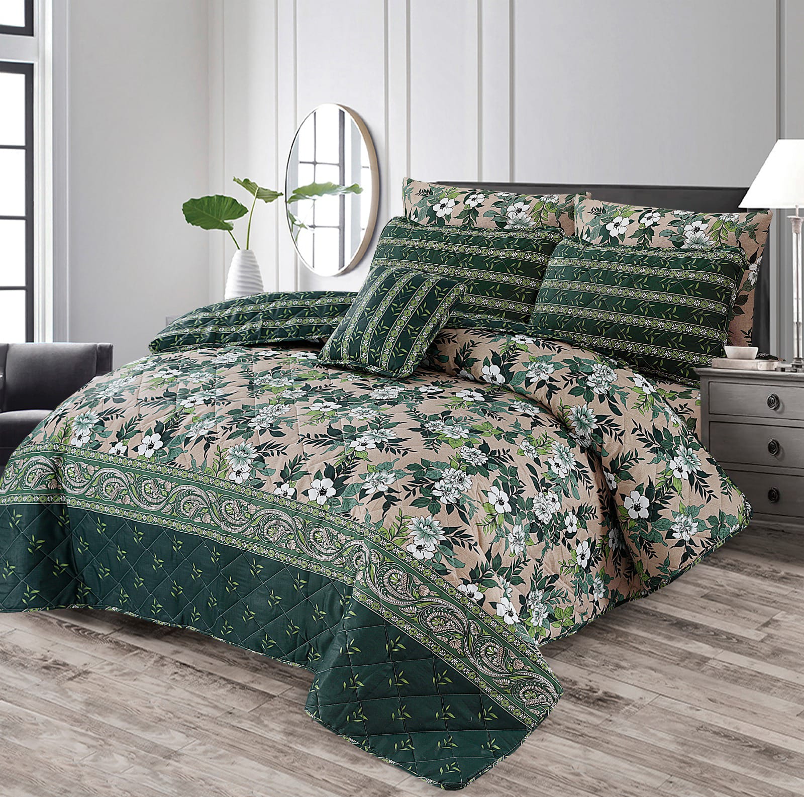 SPRING MEADOW COMFORTER SET 7 PCS