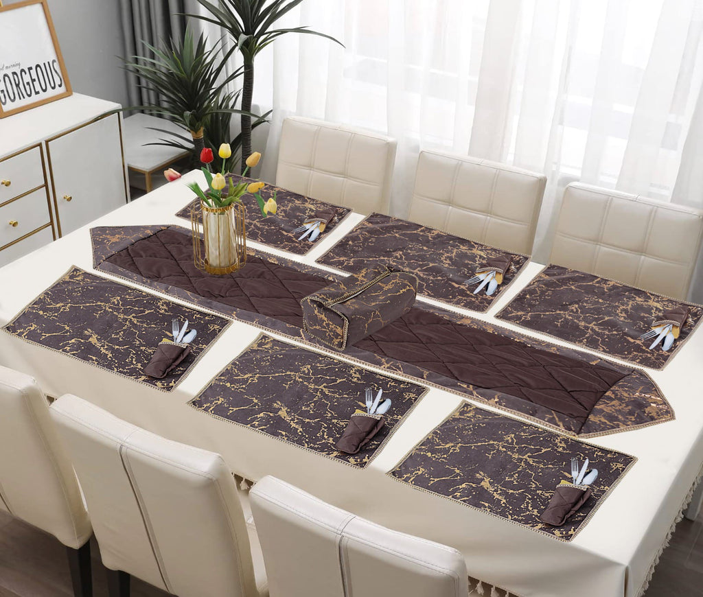 BROWN TABLE MATS