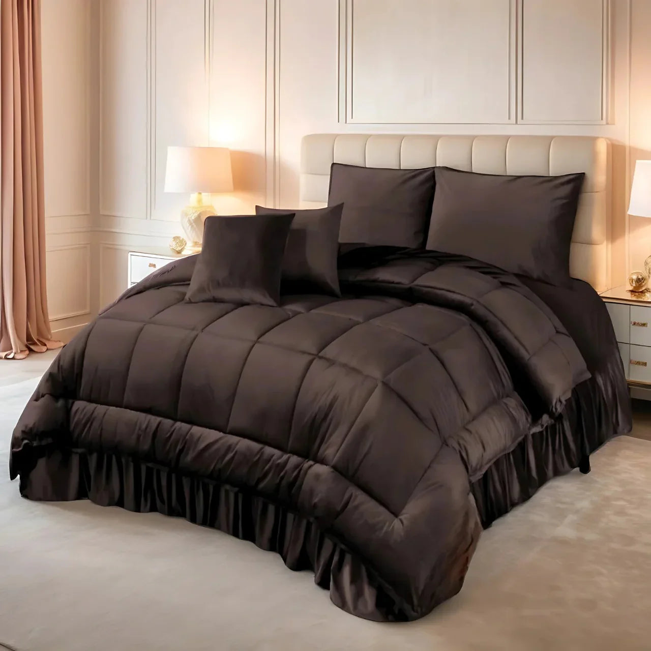MOCCA WINTER COMFORTER SET-6 PCS
