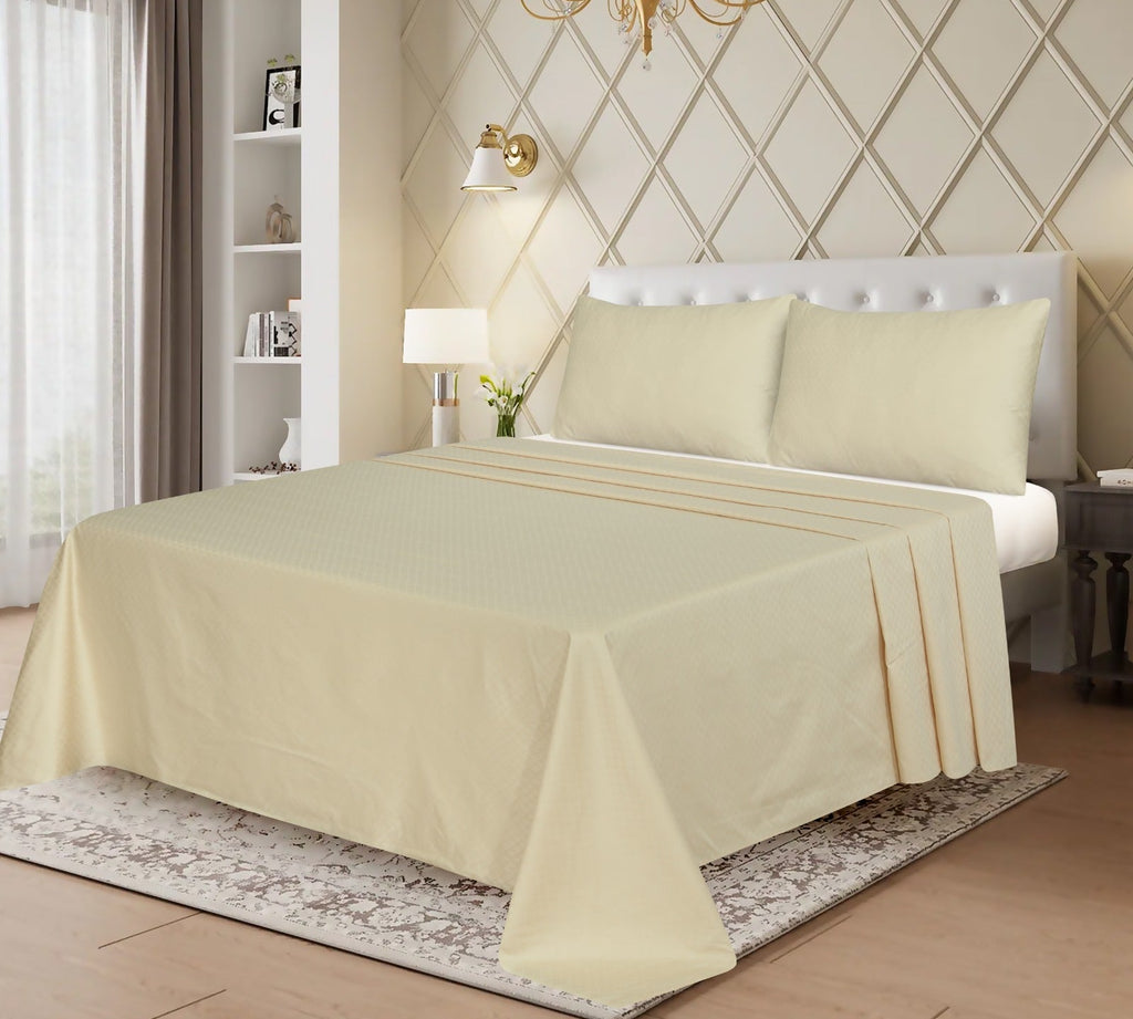 Luxury Cotton Satin Bedsheet Set #108