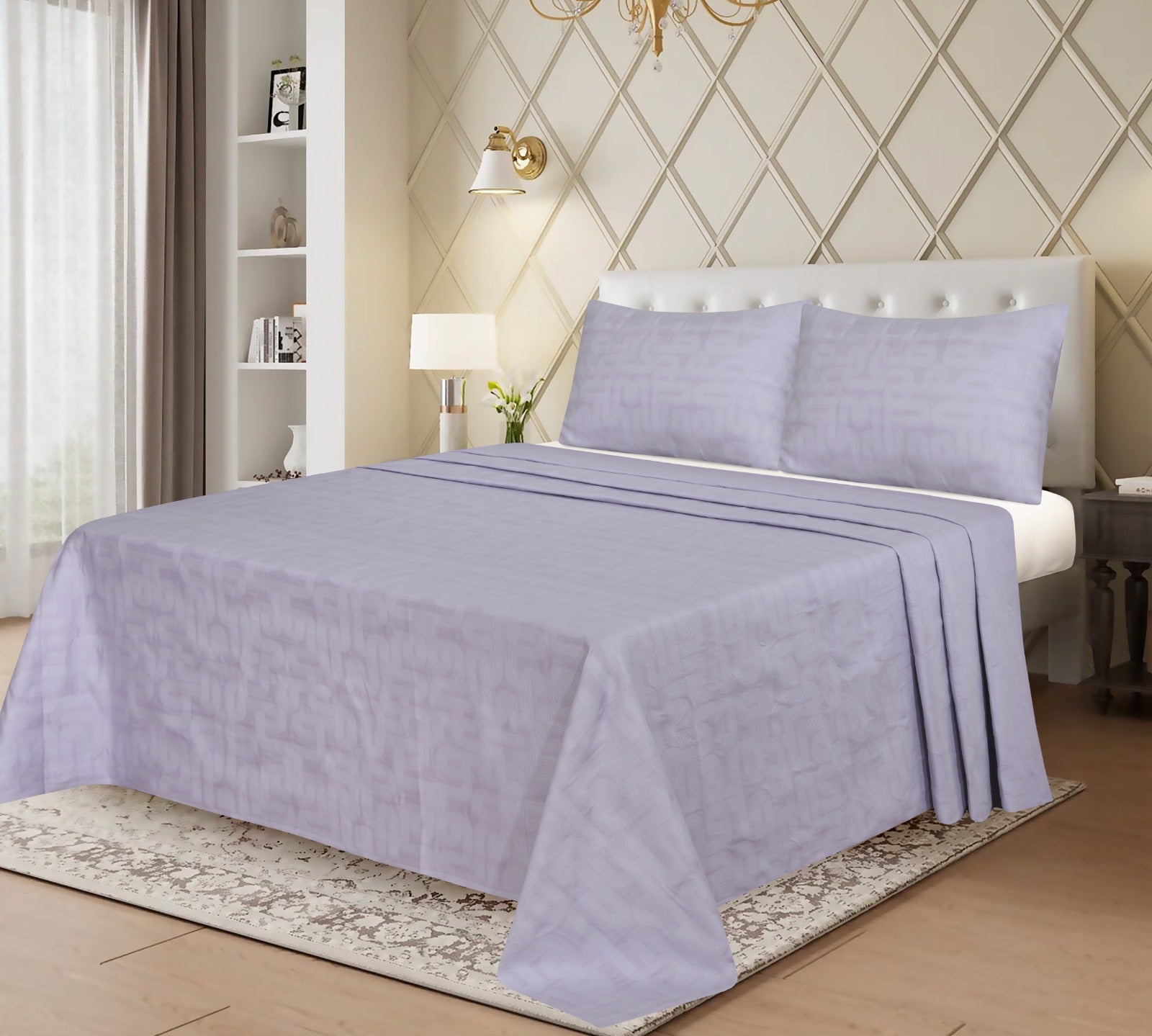 Luxury Cotton Satin Bedsheet Set #109