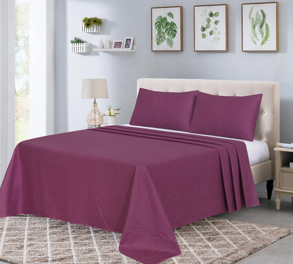 Luxury Cotton Satin Bedsheet Set #111