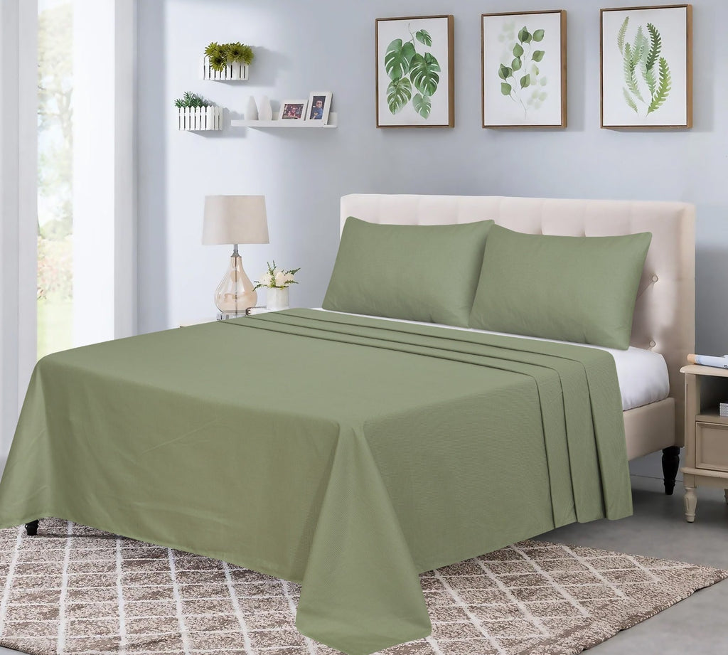 Luxury Cotton Satin Bedsheet Set #112